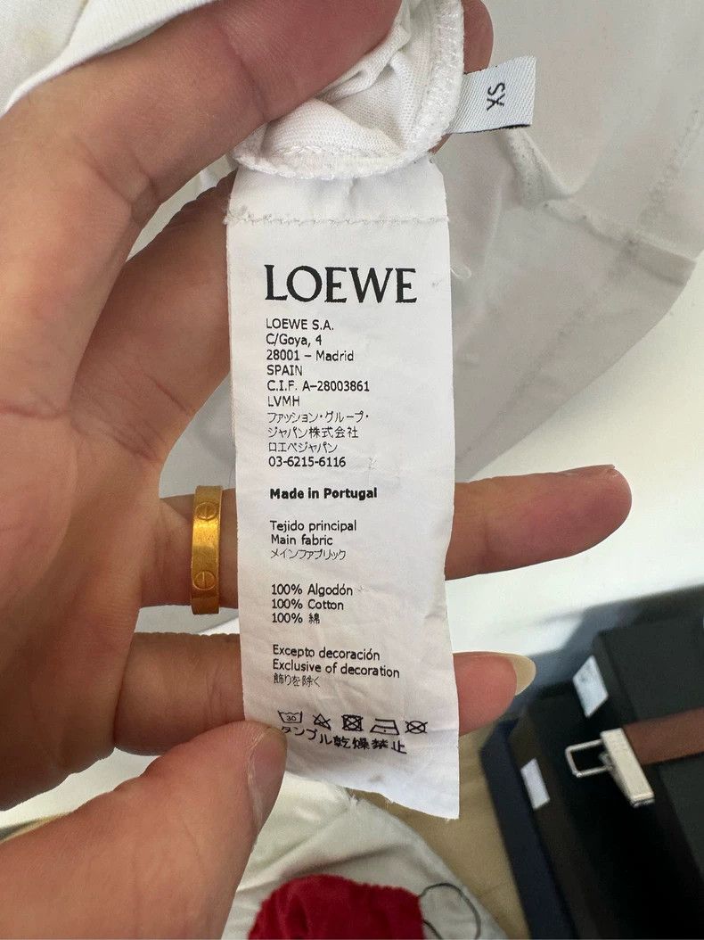 Loewe LOEWE Short Sleeve T-Shirts Size XS / US 0-2 / IT 36-38 - 3 Thumbnail