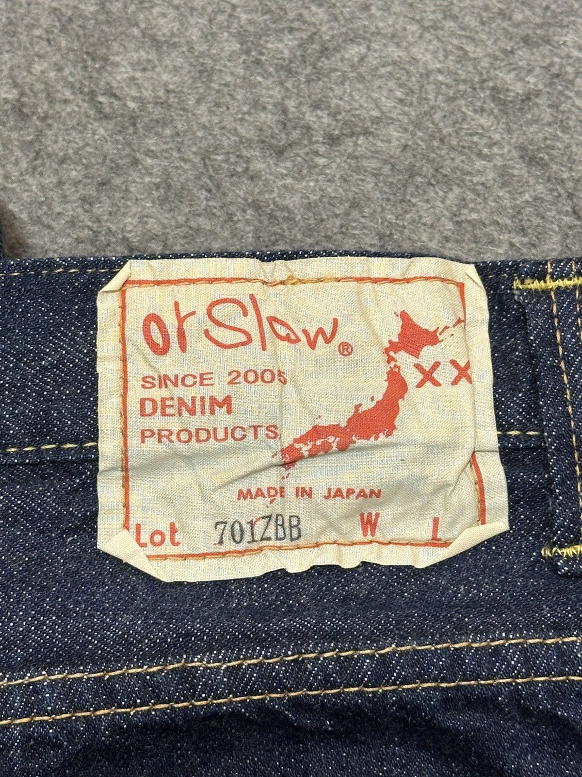 Beams Plus × Orslow OrSlow x BEAMS Exclusive Japanese denim jeans. Size US 30 / EU 46 - 22 Thumbnail