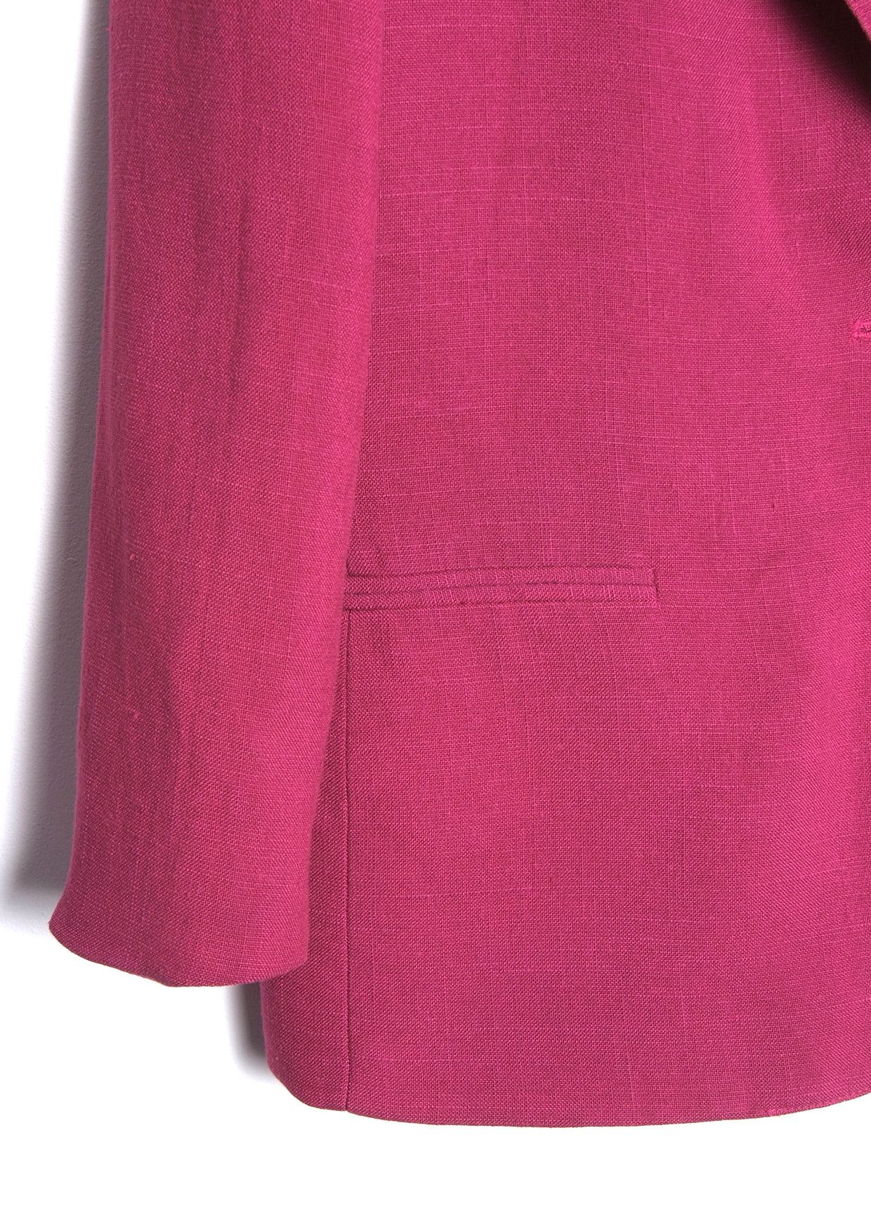 Dior Vintage Christian Dior Crimson Pink Blazer Jacket Size L / US 10 / IT 46 - 9 Thumbnail