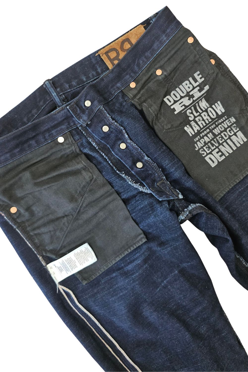 RRL Ralph Lauren Double RL (RRL) – Japan Woven Selvedge Denim - Made in USA Size US 30 / EU 46 - 15 Thumbnail