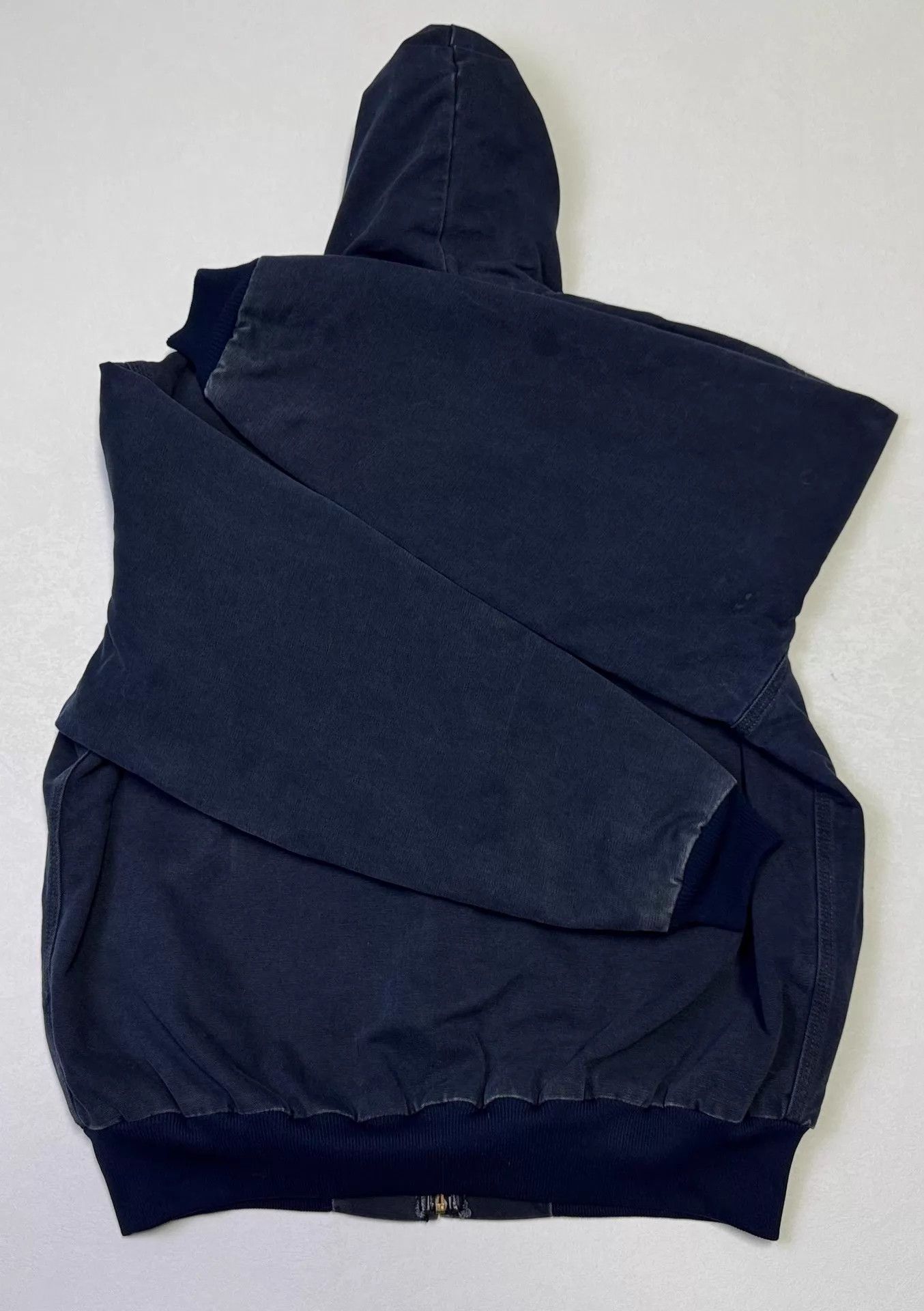 Carhartt Vintage Carhartt JQ283 INDIGO XL Hooded Work Jacket Size US XL / EU 56 / 4 - 6 Thumbnail