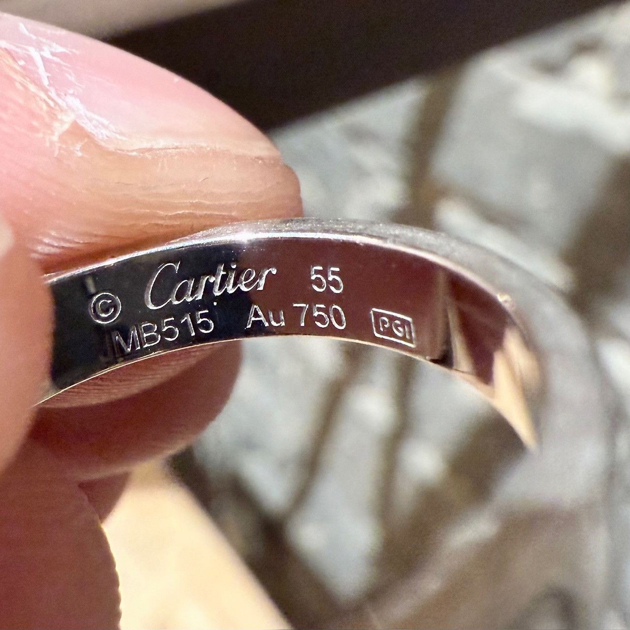 Cartier Cartier White Gold LOVE Small Model 1 Diamond Ring Size ONE SIZE - 9 Thumbnail