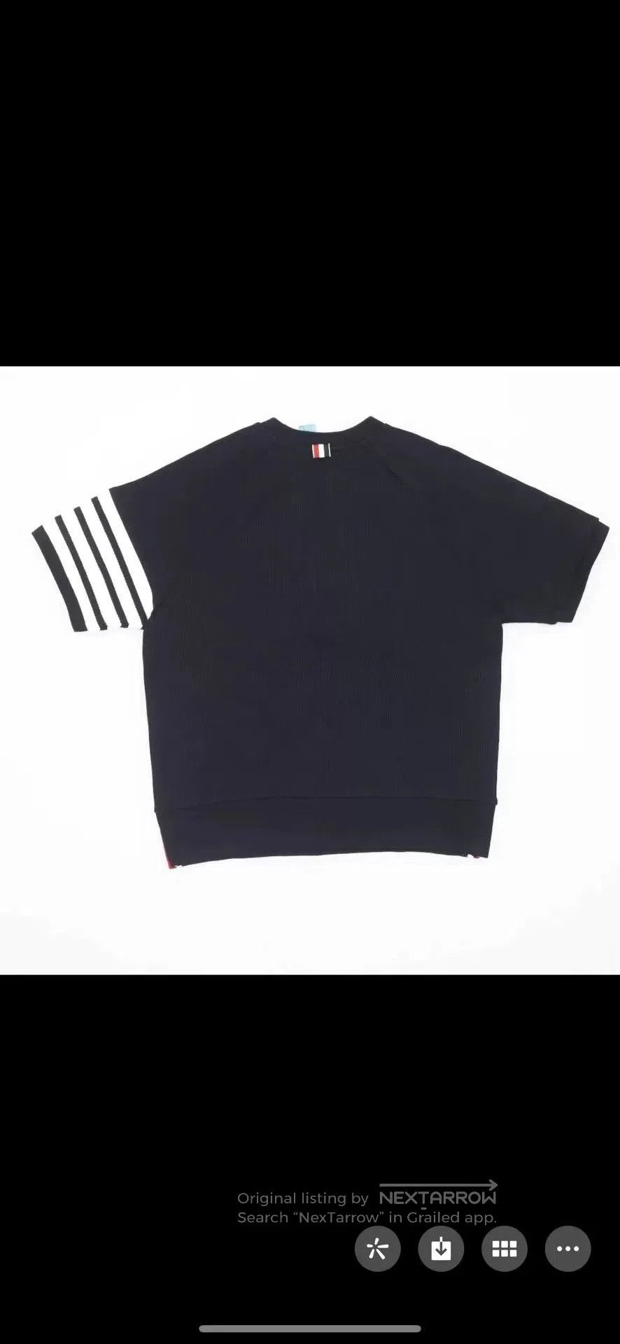 Louis Vuitton new short sleeve navy sweater. Size US XXS / EU 40 - 1 Thumbnail