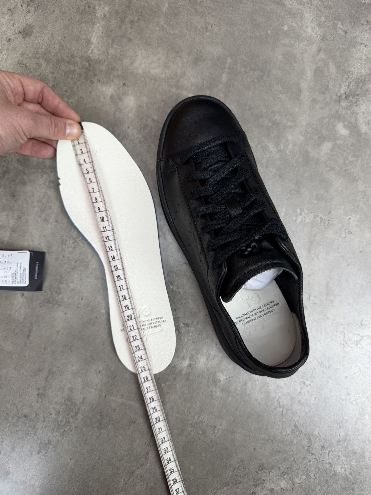 Y-3 Adidas Y-3 Stan Smith Black Size US 6.5 Size US 6.5 / EU 39-40 - 10 Thumbnail