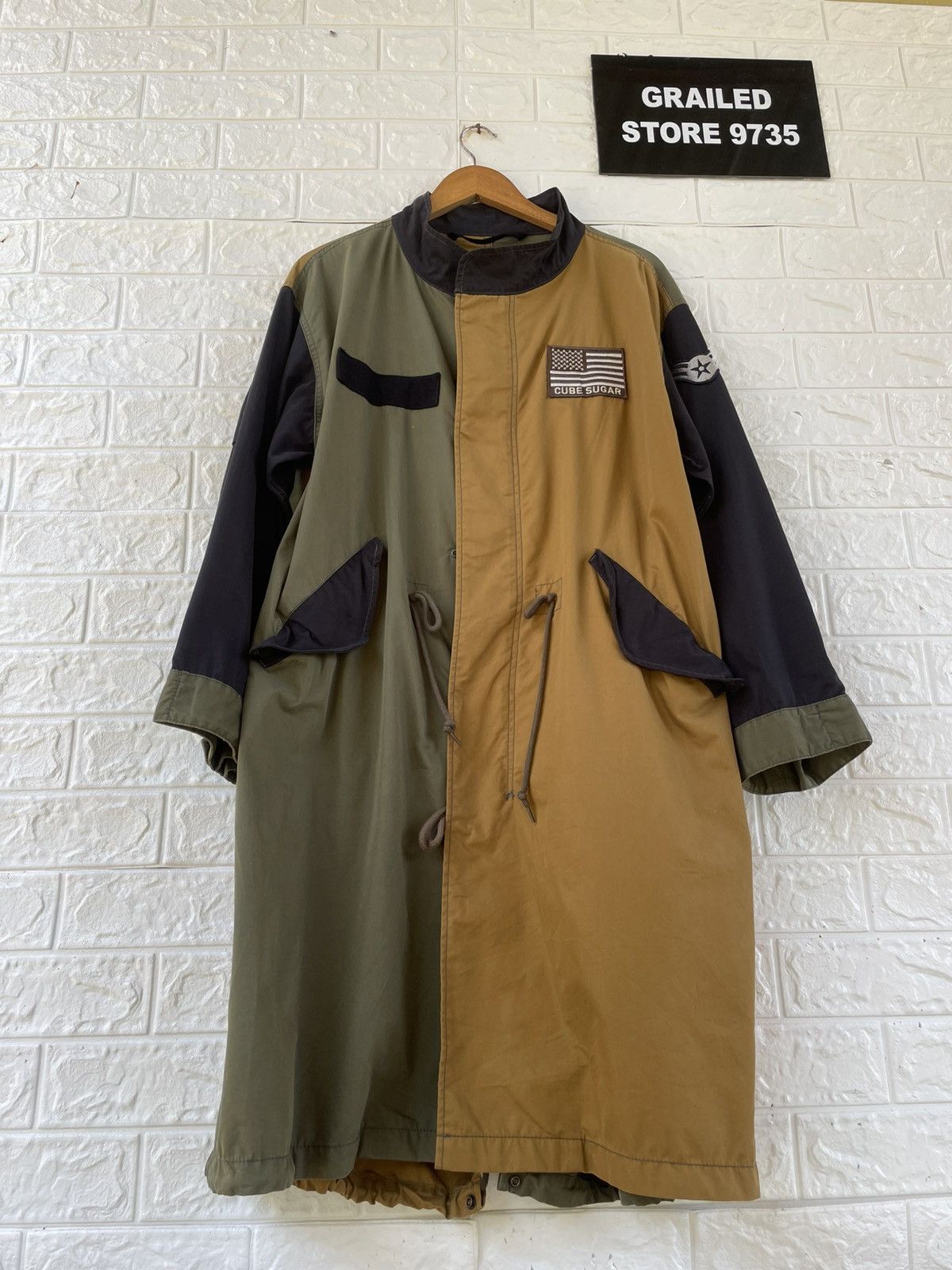 Japanese Brand × Vintage Vintage Cube Sugar Parka Jacket Size US M / EU 48-50 / 2 - 2 Thumbnail