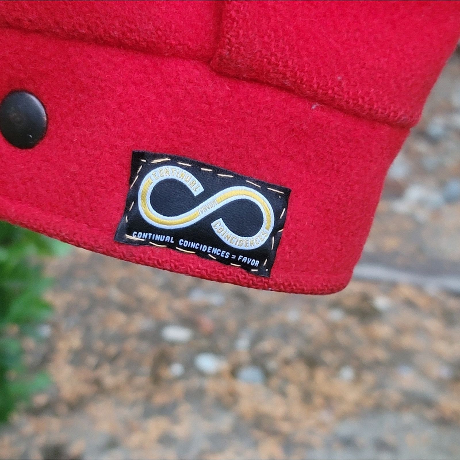 Designer Continual Coincidences Upcycled Vtg Wool Blend Bomber Jacket Size US XXL / EU 58 / 5 - 5 Thumbnail