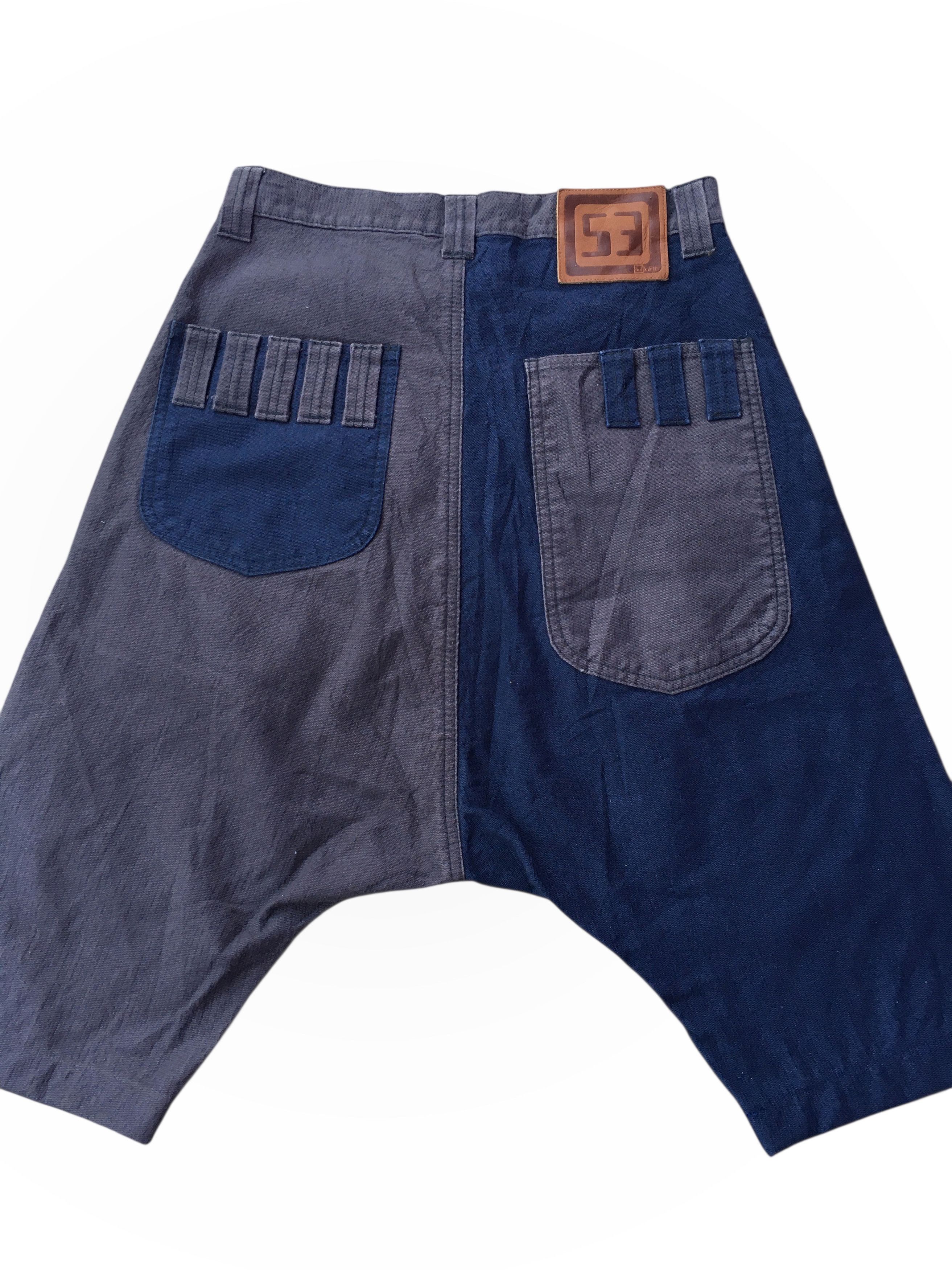 Japanese Brand Japanese 53 Fifth Crotch Dropped Pants Size US 29 - 7 Thumbnail
