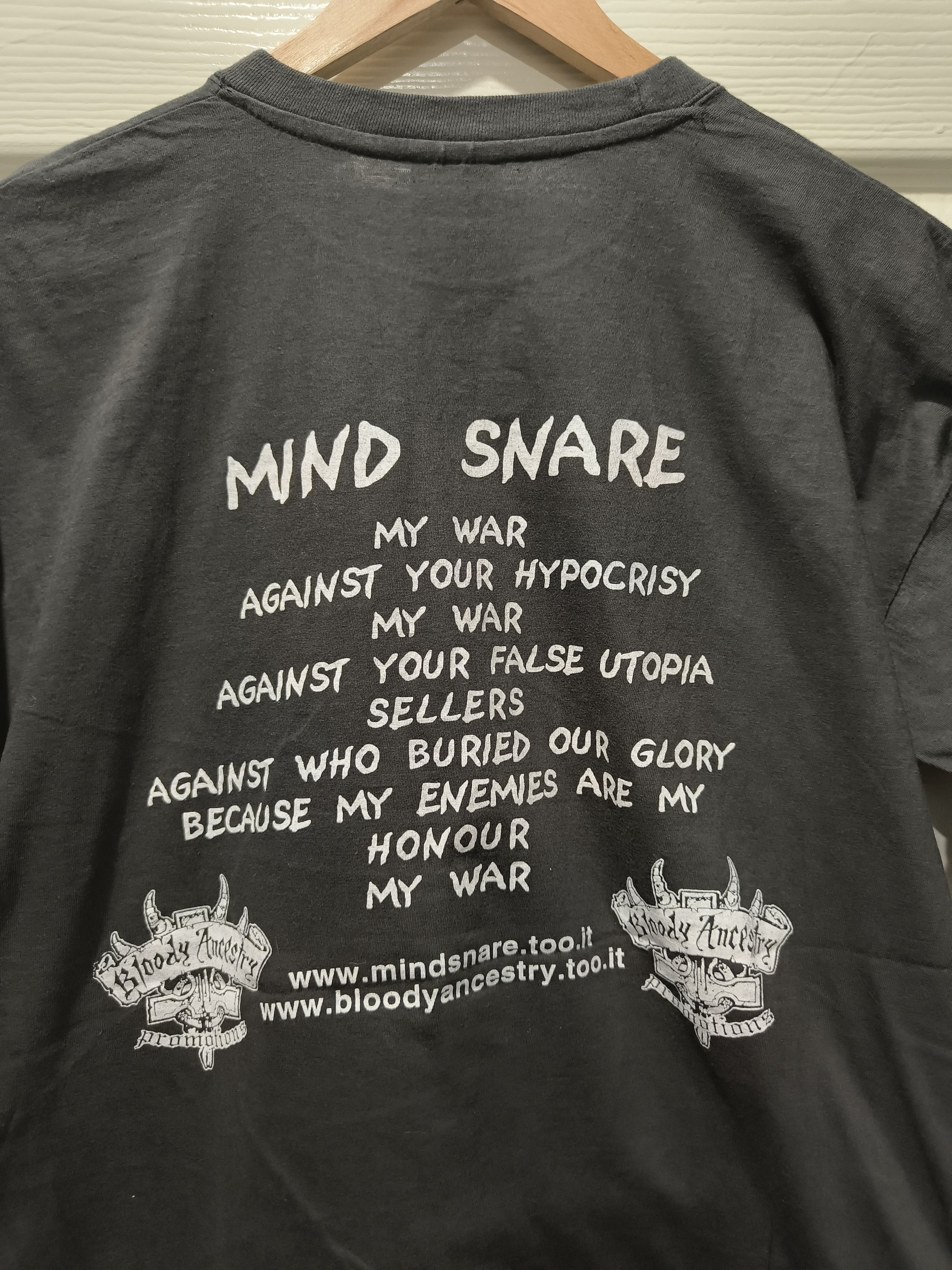 Vintage Vintage 90s Mindsnare shirt Size US XL / EU 56 / 4 - 5 Thumbnail