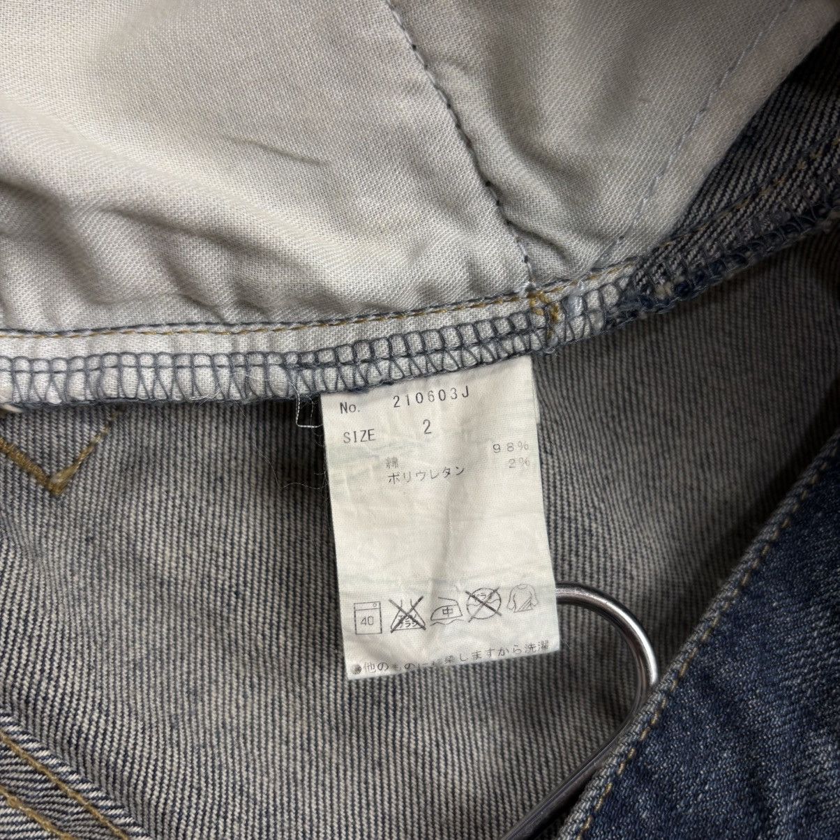 JACKROSE 2000s Jackrose - Vkei Style Washed Denim Pants Size US 29 - 8 Thumbnail
