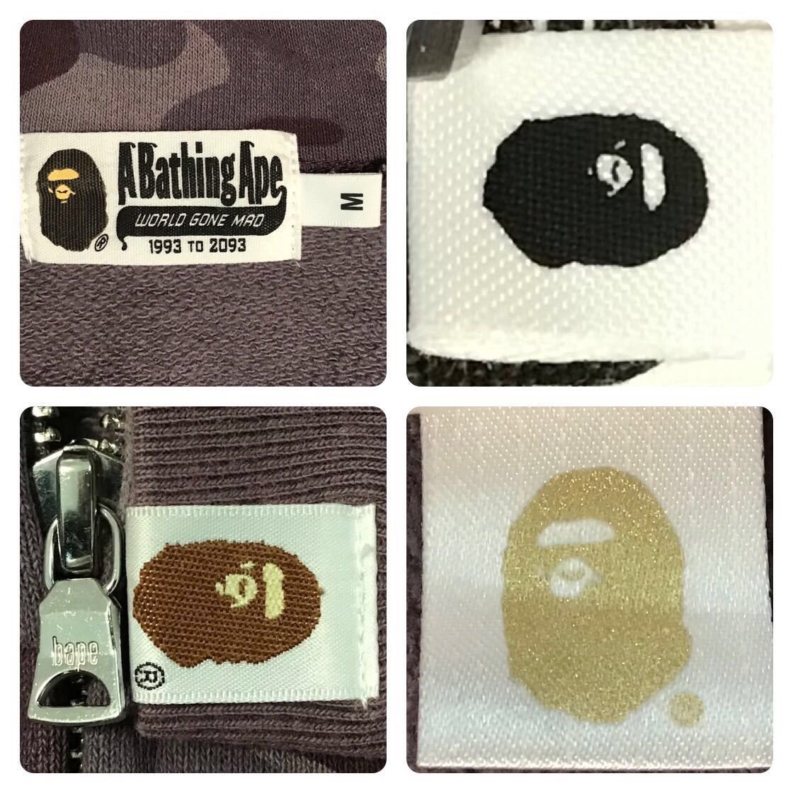 Bape BAPE head full zip Hoodie BAPE camo burgundy a bathing ape Size US M / EU 48-50 / 2 - 7 Thumbnail