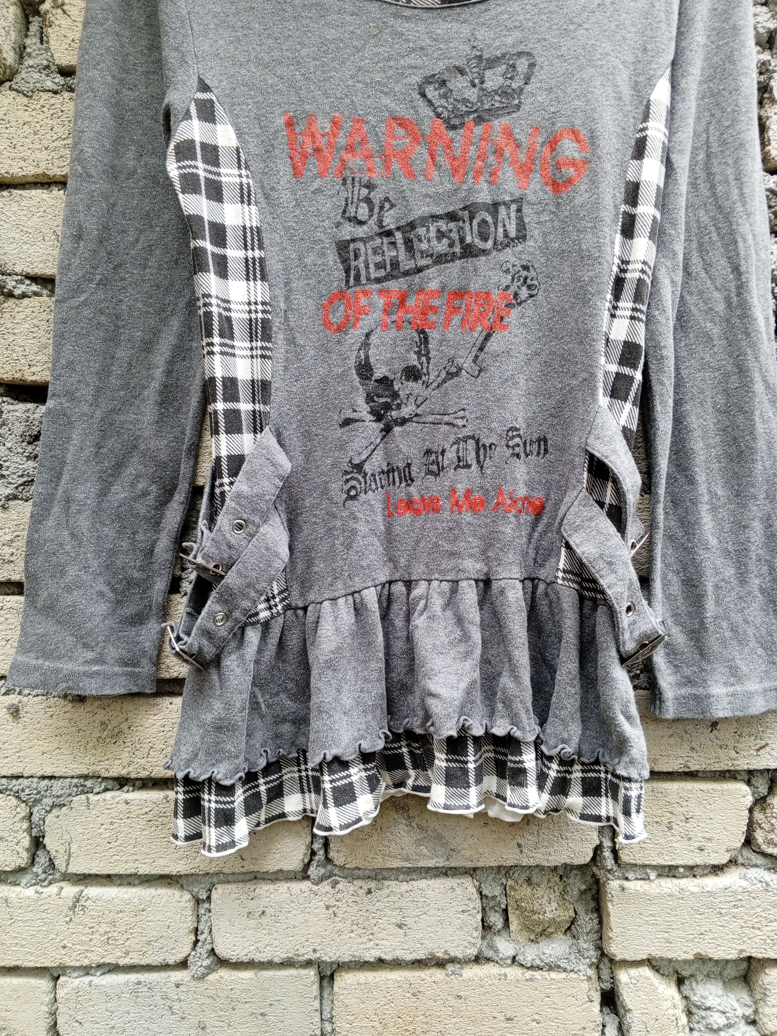 Japanese Brand {💥 PUNK JAPAN💥 }Trop girl warning punk skull Size XS / US 0-2 / IT 36-38 - 6 Thumbnail