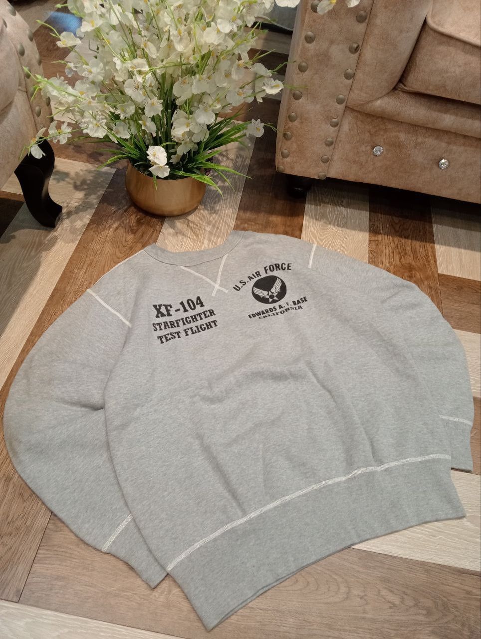 Buzz Rickson's BUZZ RICKSON'S TOYO ENTERPRISES US AIR FORCE SWEATSHIRT Size US XL / EU 56 / 4 - 4 Thumbnail