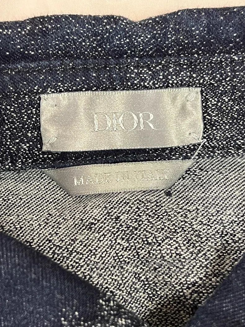 Dior Dior Size 38 Starry Denim Shirt Size US XXS / EU 40 - 6 Thumbnail