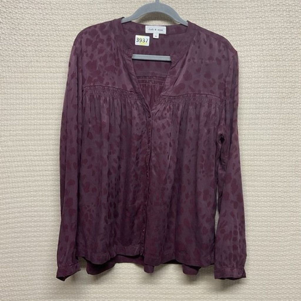 Anthropologie Anthropologie Cloth & Stone ButtonUp Blouse Women Size XL Size XL / US 12-14 / IT 48-50 - 1 Thumbnail