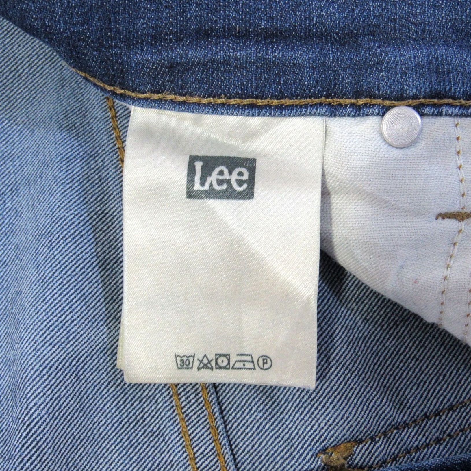 Lee Lee Vtg Rider Men’s Stretch Slim Fit Straight Leg Jeans W31 L32 REF (Y14718) Size US 31 - 6 Thumbnail