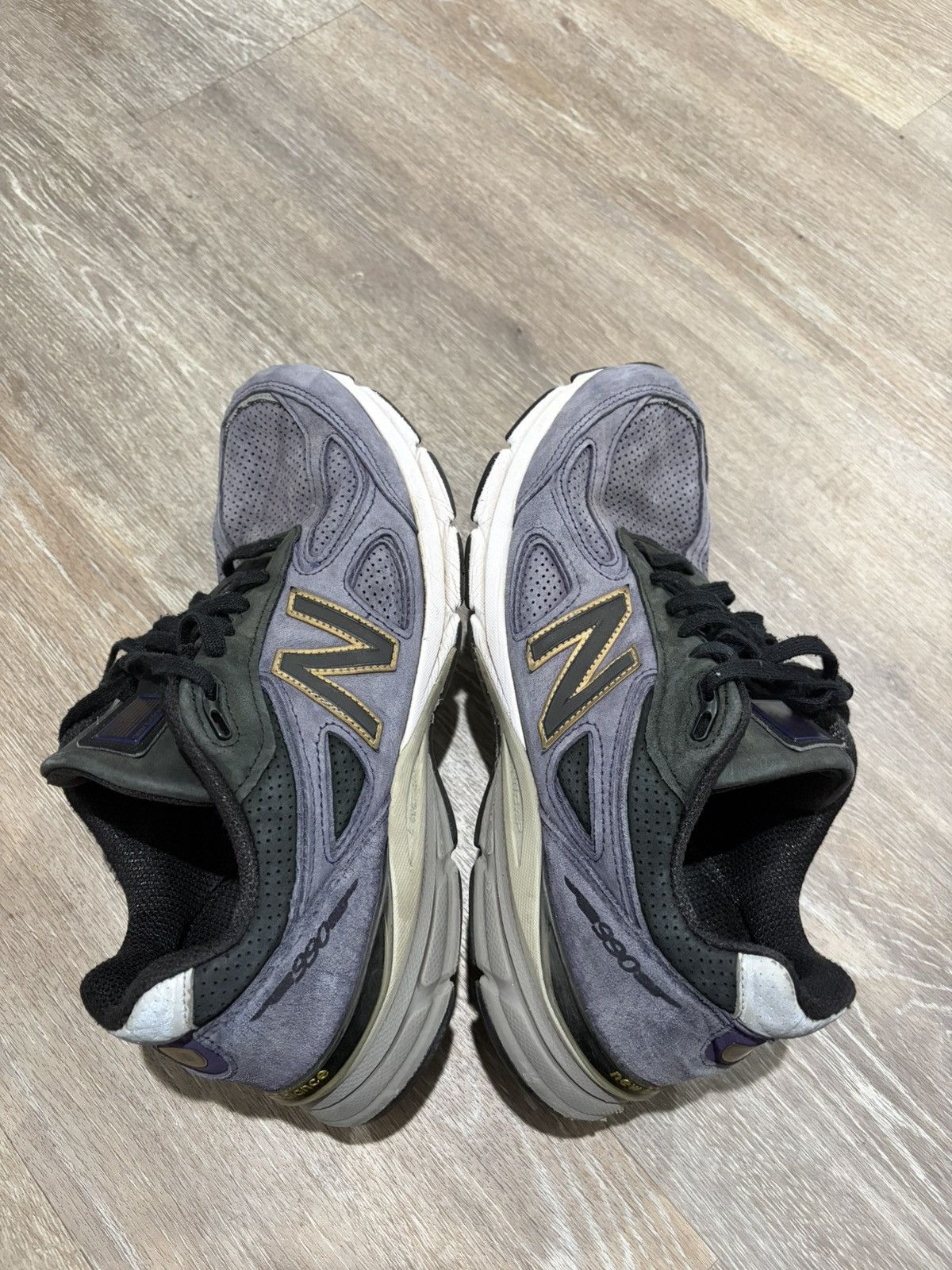 New Balance New Balance 990v5 Shoes Suede Made In USA Running Sneakers Size US 11 / EU 44 - 15 Thumbnail