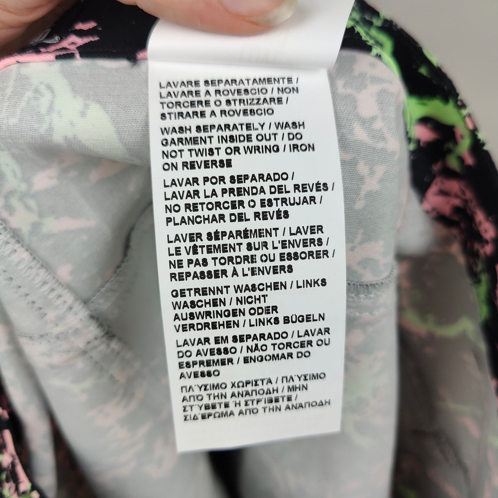 Moschino Love Moschino Printed Mini Skirt Womens 4 US Black Size 27" / US 4 / IT 40 - 9 Thumbnail