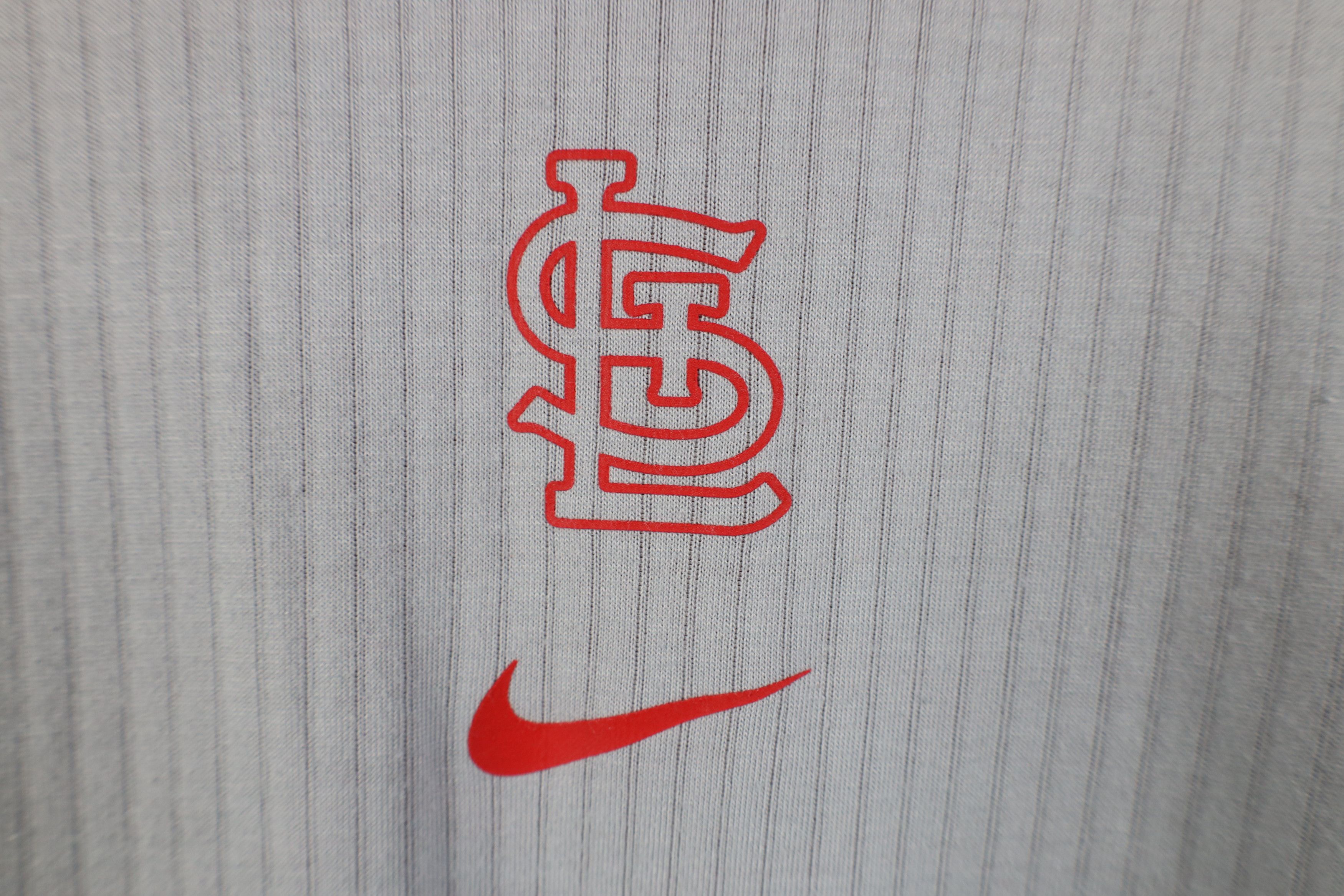 Nike Nike Baseball Center Swoosh St Louis Cardinals T-Shirt Size US XL / EU 56 / 4 - 4 Thumbnail