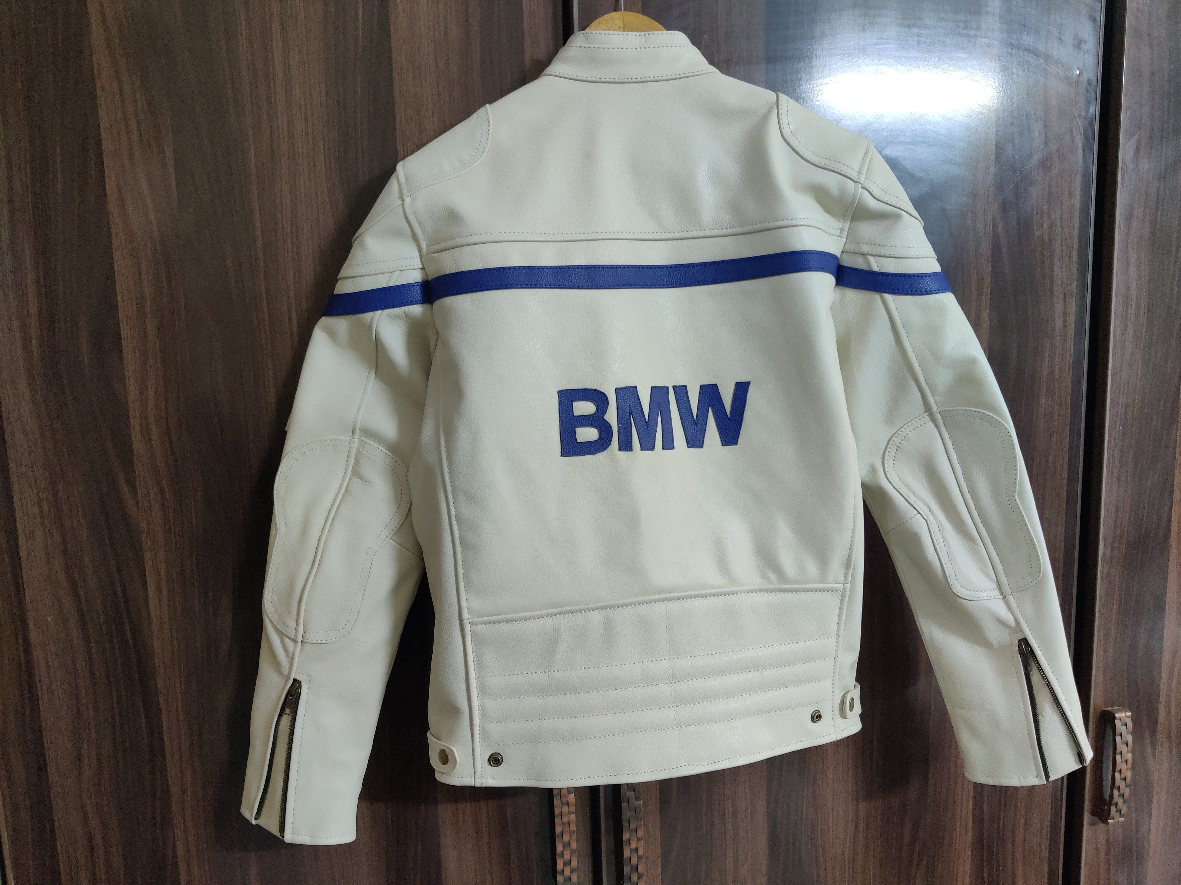 BMW × Puma BMW Vintage Leather Jacket Size US M / EU 48-50 / 2 - 2 Thumbnail