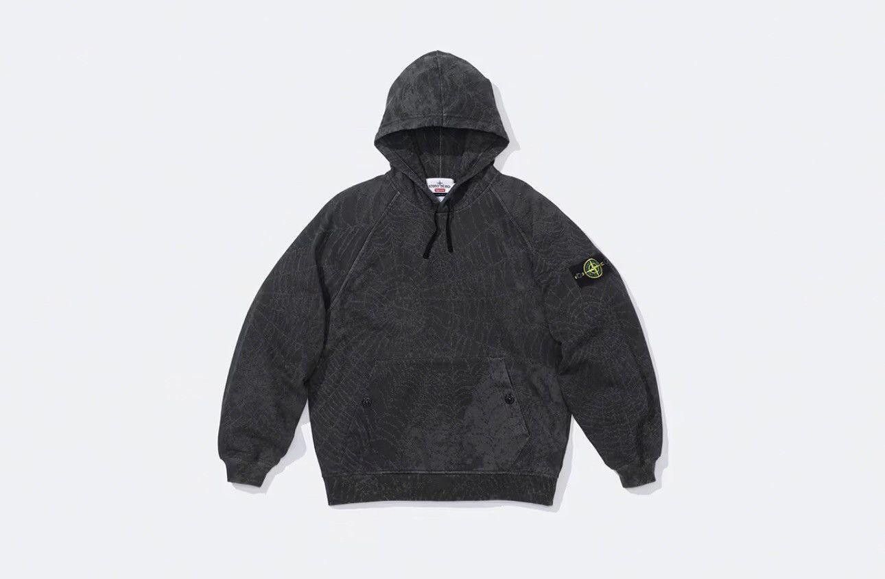 Supreme Supreme x Stone Island Hoodie Grailed