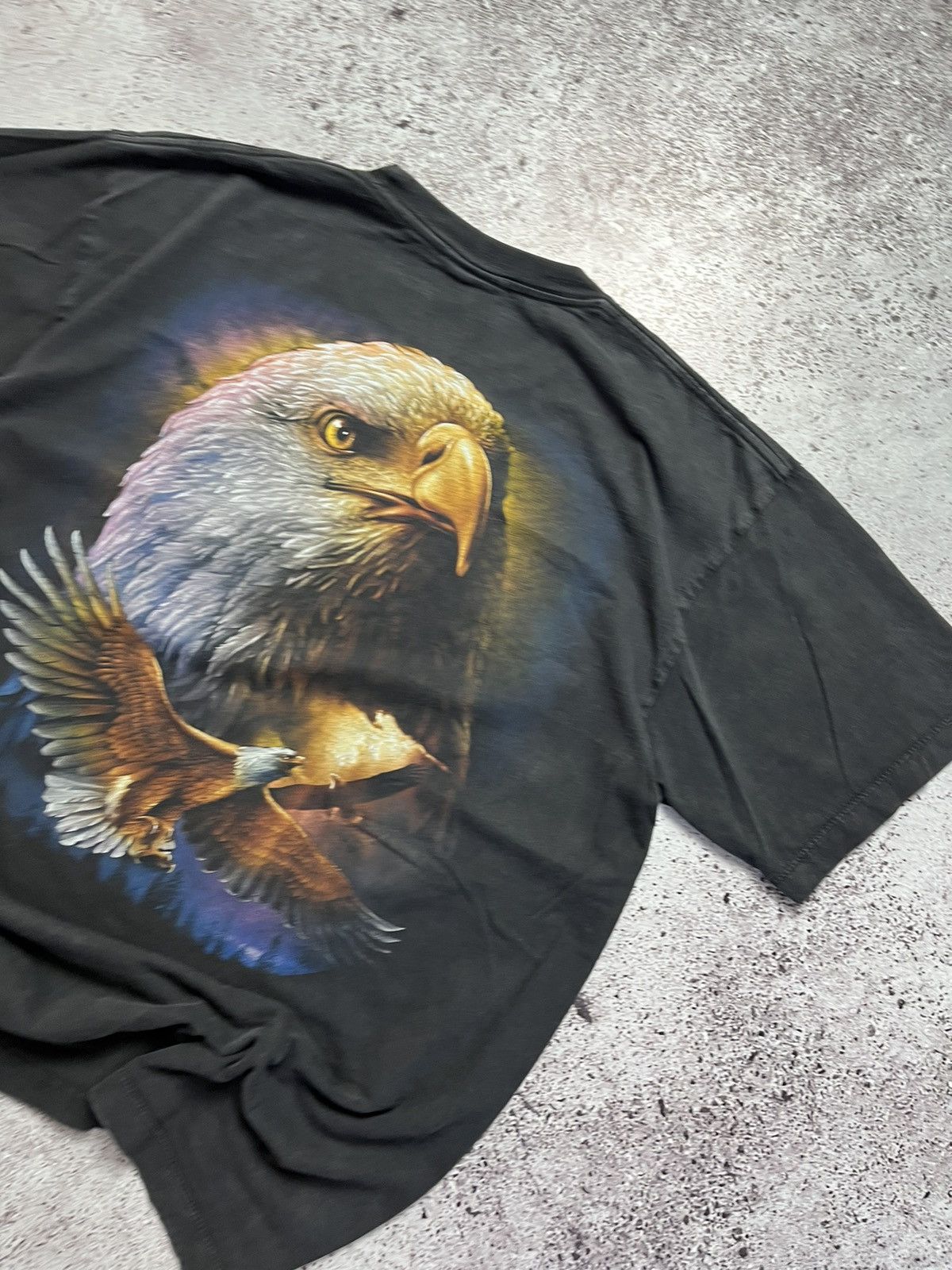 Vintage 🦅🇺🇸Vintage Eagle T-Shirt USA 1990’s Size US XL / EU 56 / 4 - 7 Thumbnail