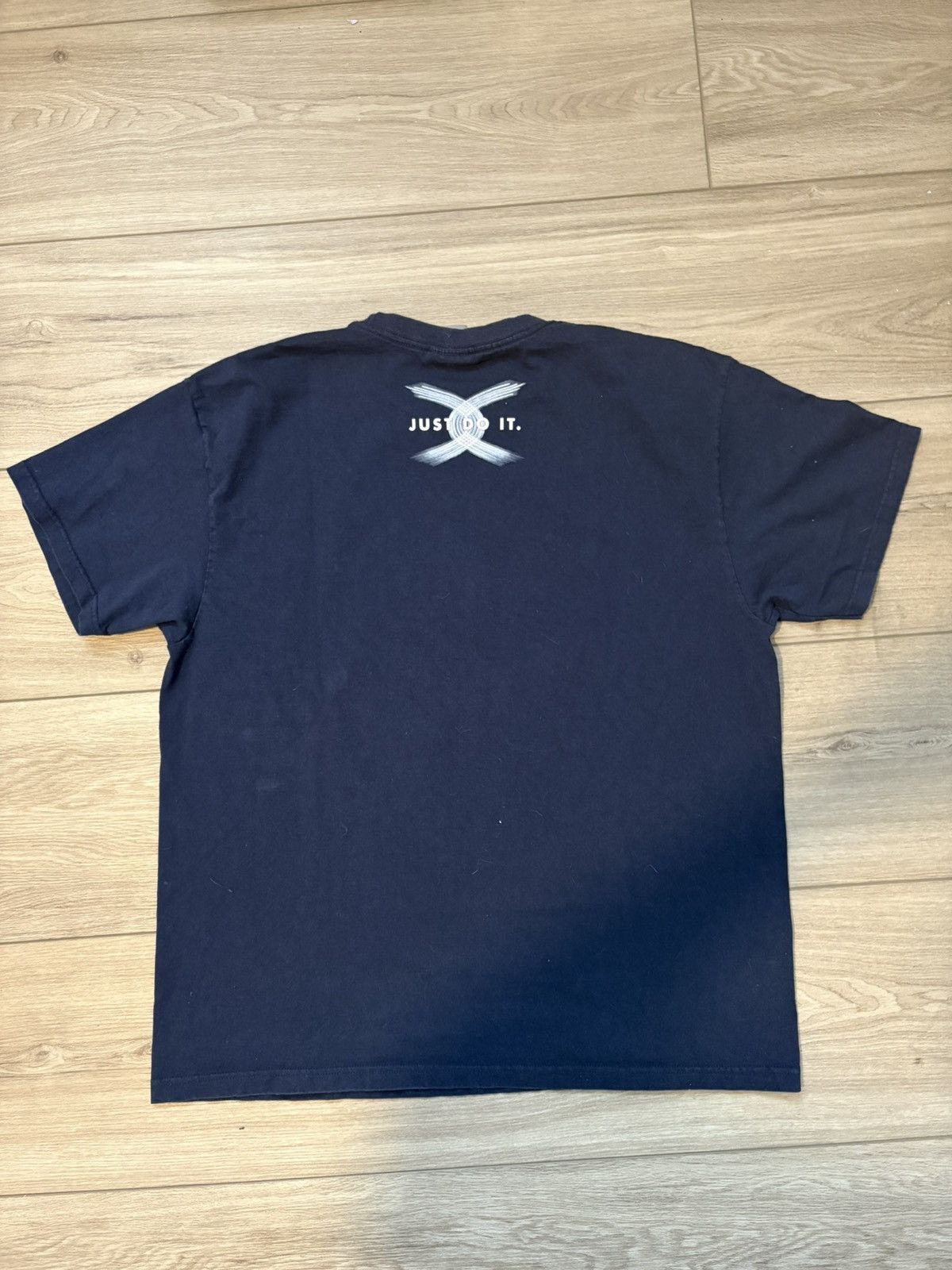 Nike × Vintage Vintage 90s Nike Max Air Made In Canada Short Sleeve Tee Size US L / EU 52-54 / 3 - 2 Thumbnail