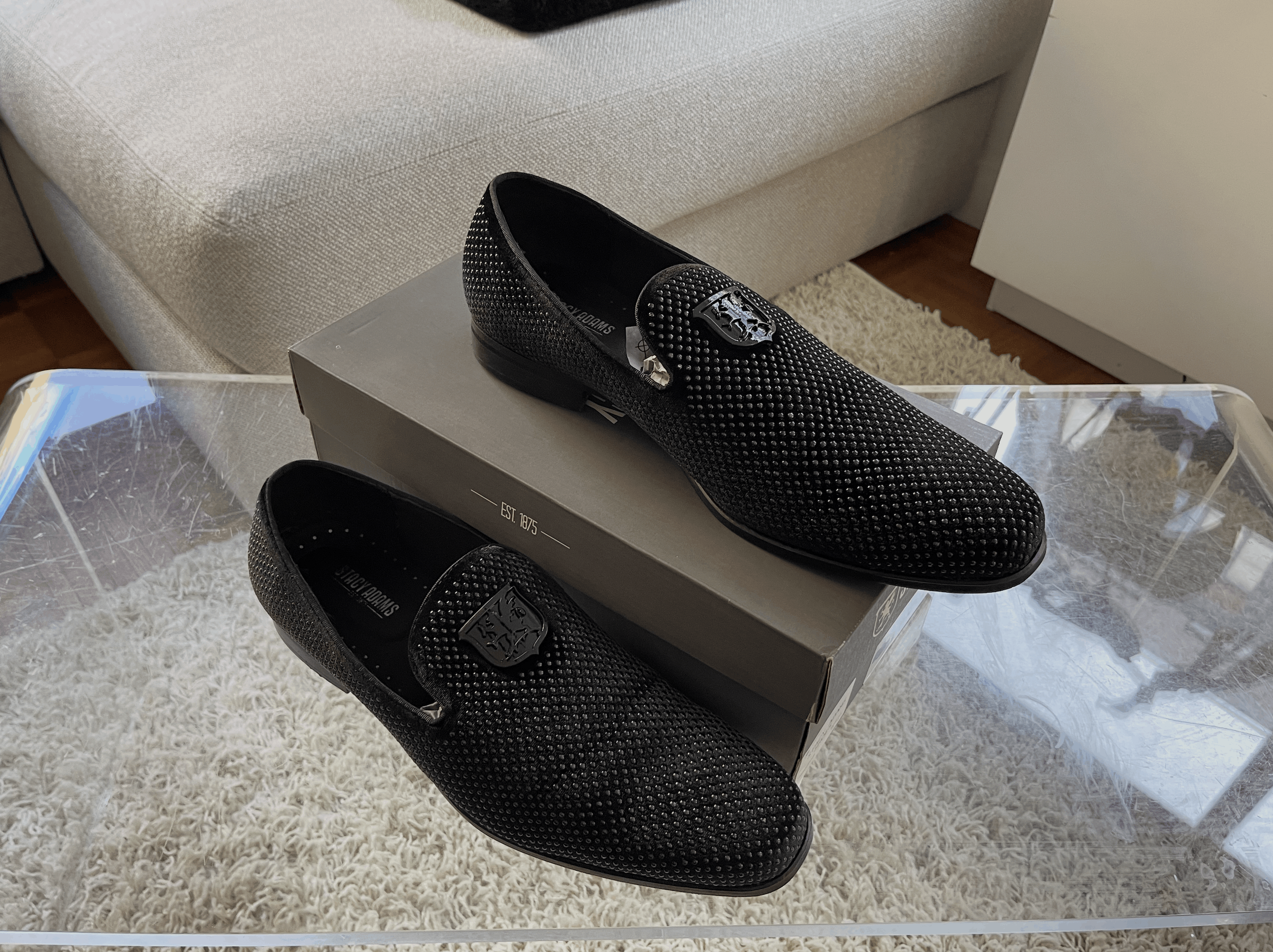 Stacy Adams Swagger Studded Slip On Size US 14 / EU 47 - 2 Thumbnail