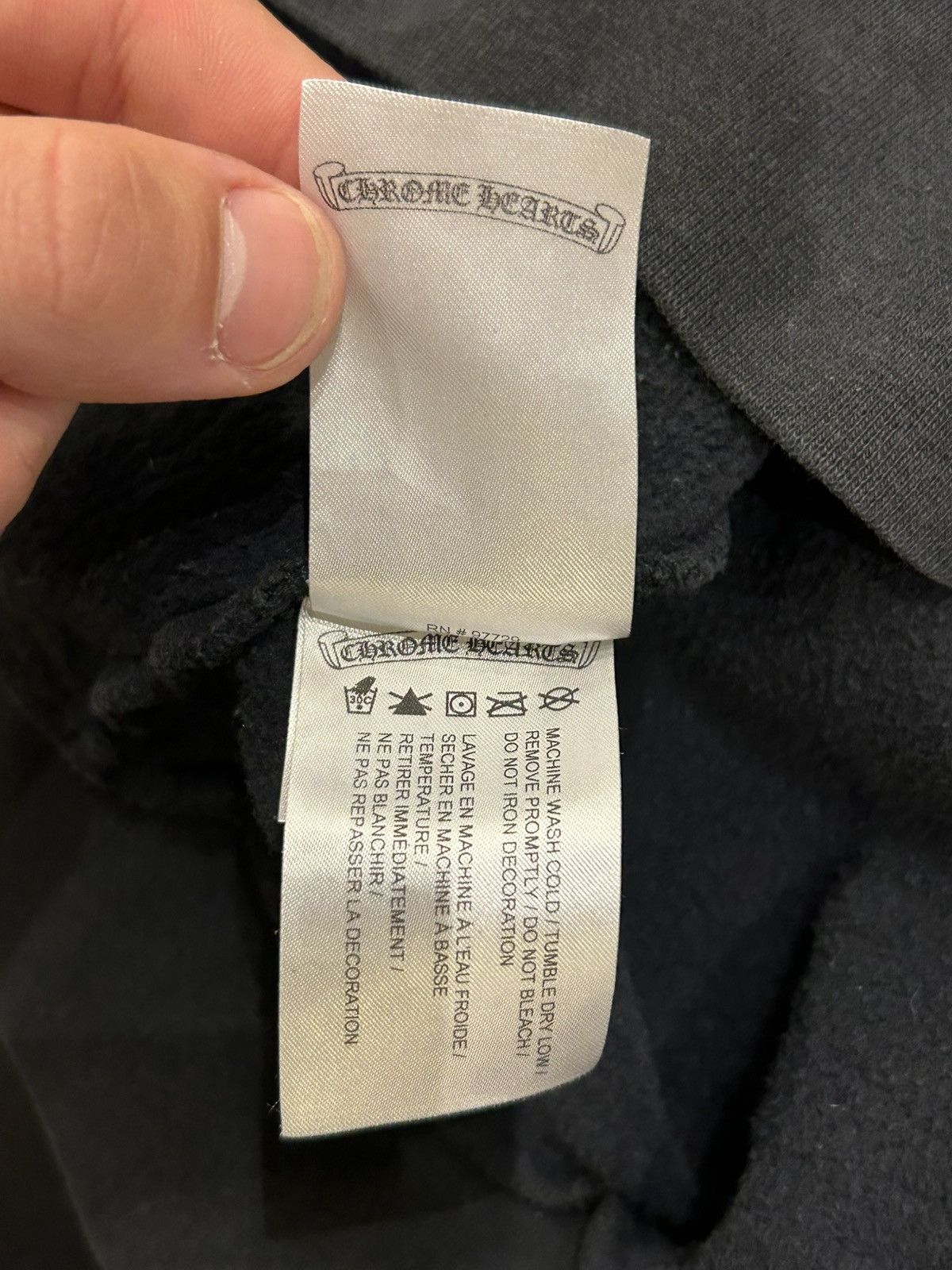 Chrome Hearts Chrome Hearts Gradient TBar Hoodie Size US L / EU 52-54 / 3 - 7 Thumbnail