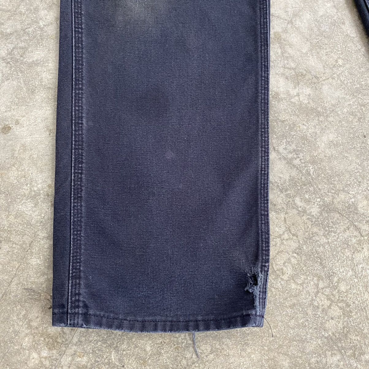 Carhartt Vintage Carhartt Faded Midnight Blue Carpenter Pants Size US 31 - 8 Thumbnail