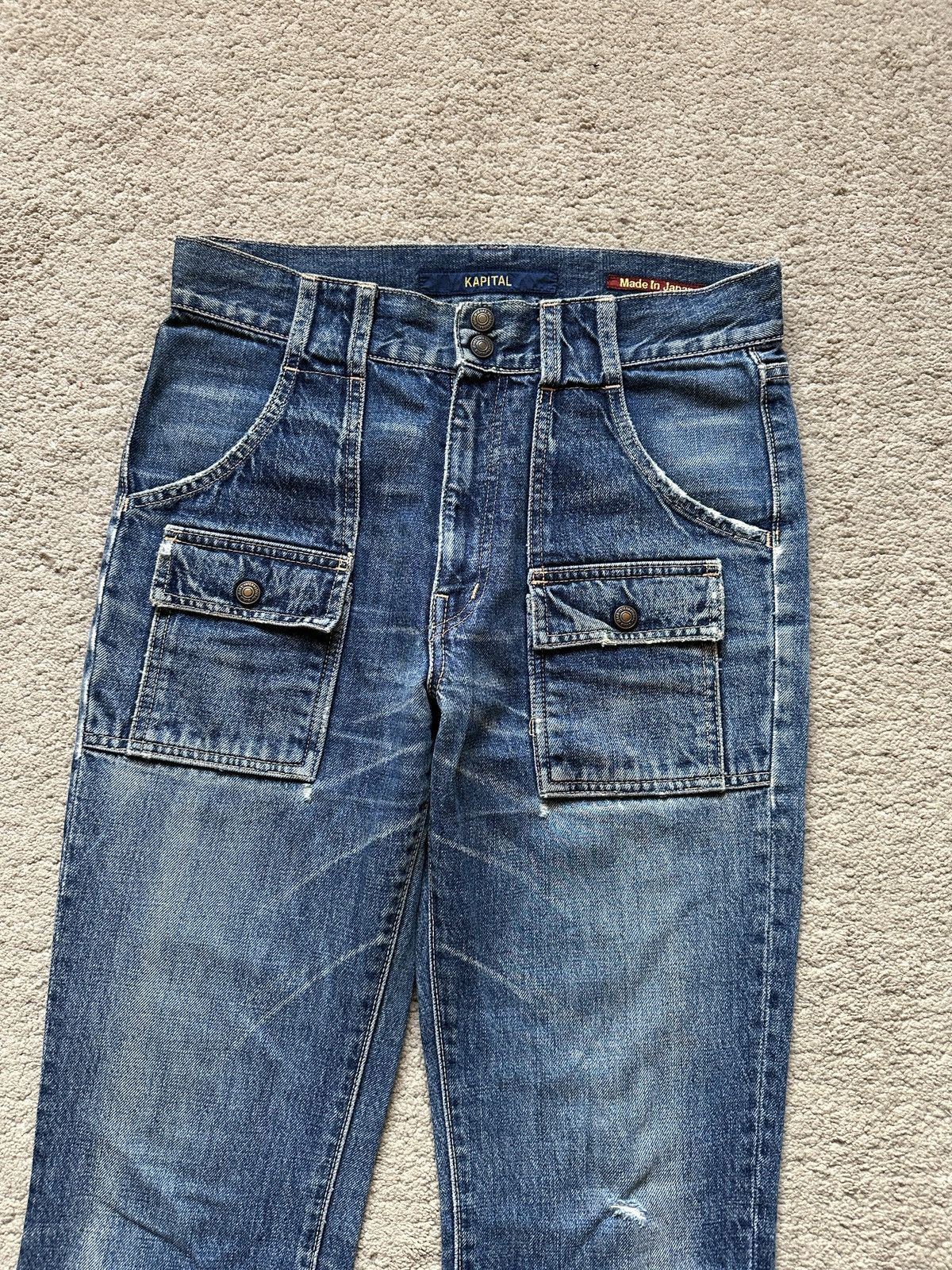 Kapital 1990s Kapital Denim Bush Pant Jeans Size US 30 / EU 46 - 2 Thumbnail
