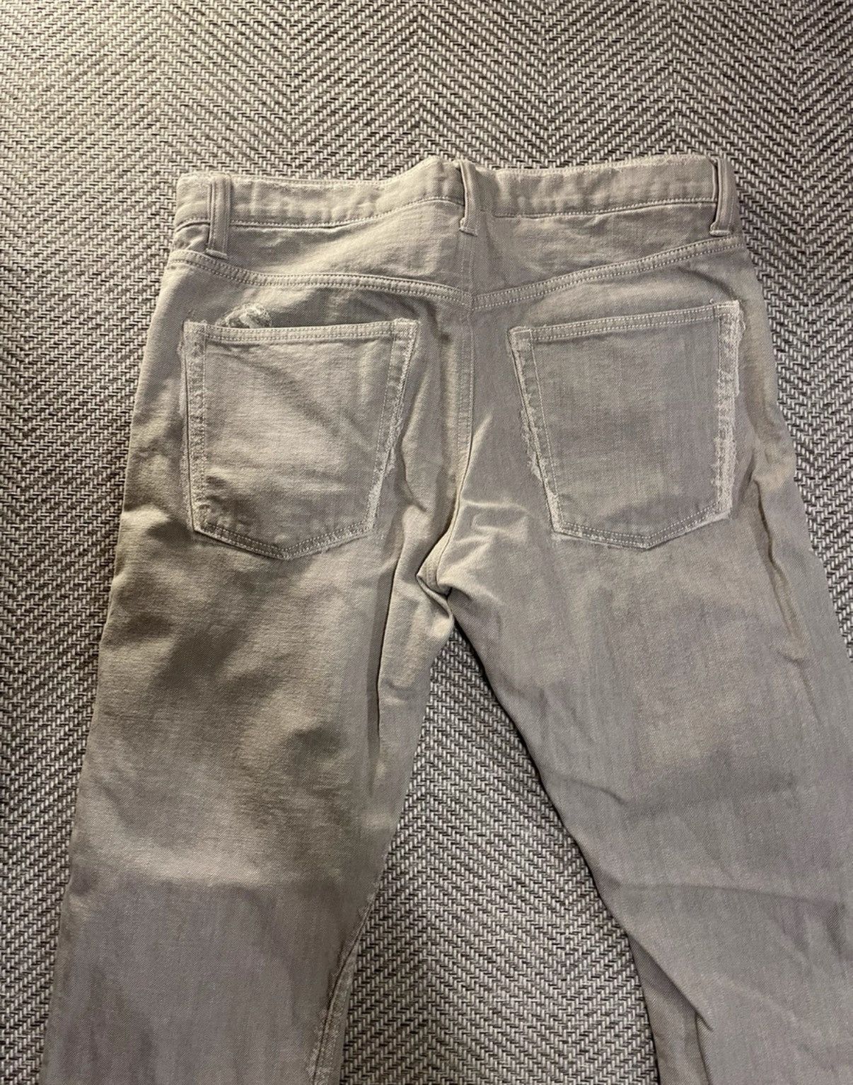 Issey Miyake Issey Miyake A Poc Cotton Jeans K24 Size US 35 - 4 Thumbnail