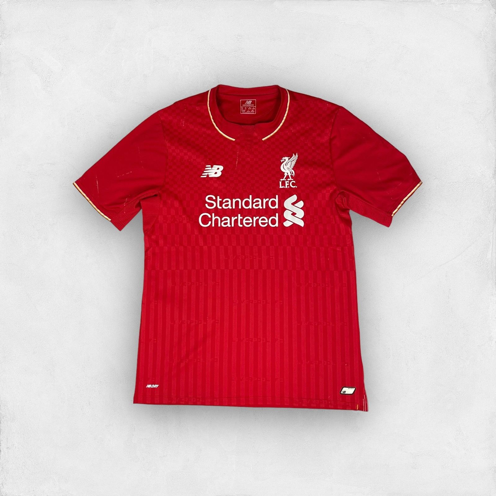 New Balance New Balance Men's Red Liverpool F.C. Football Jersey Medium Size US M / EU 48-50 / 2 - 1 Thumbnail