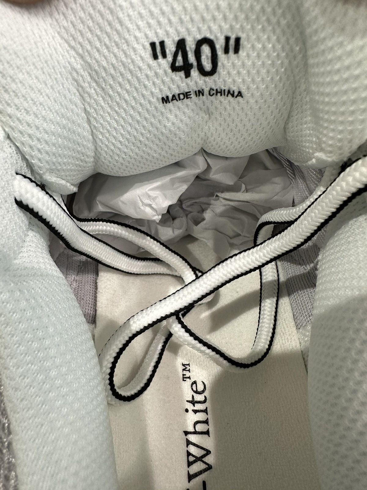 Off-White OFF-WHITE - Be Right Back Sneakers Light Blue Size US 7 / EU 40 - 7 Thumbnail