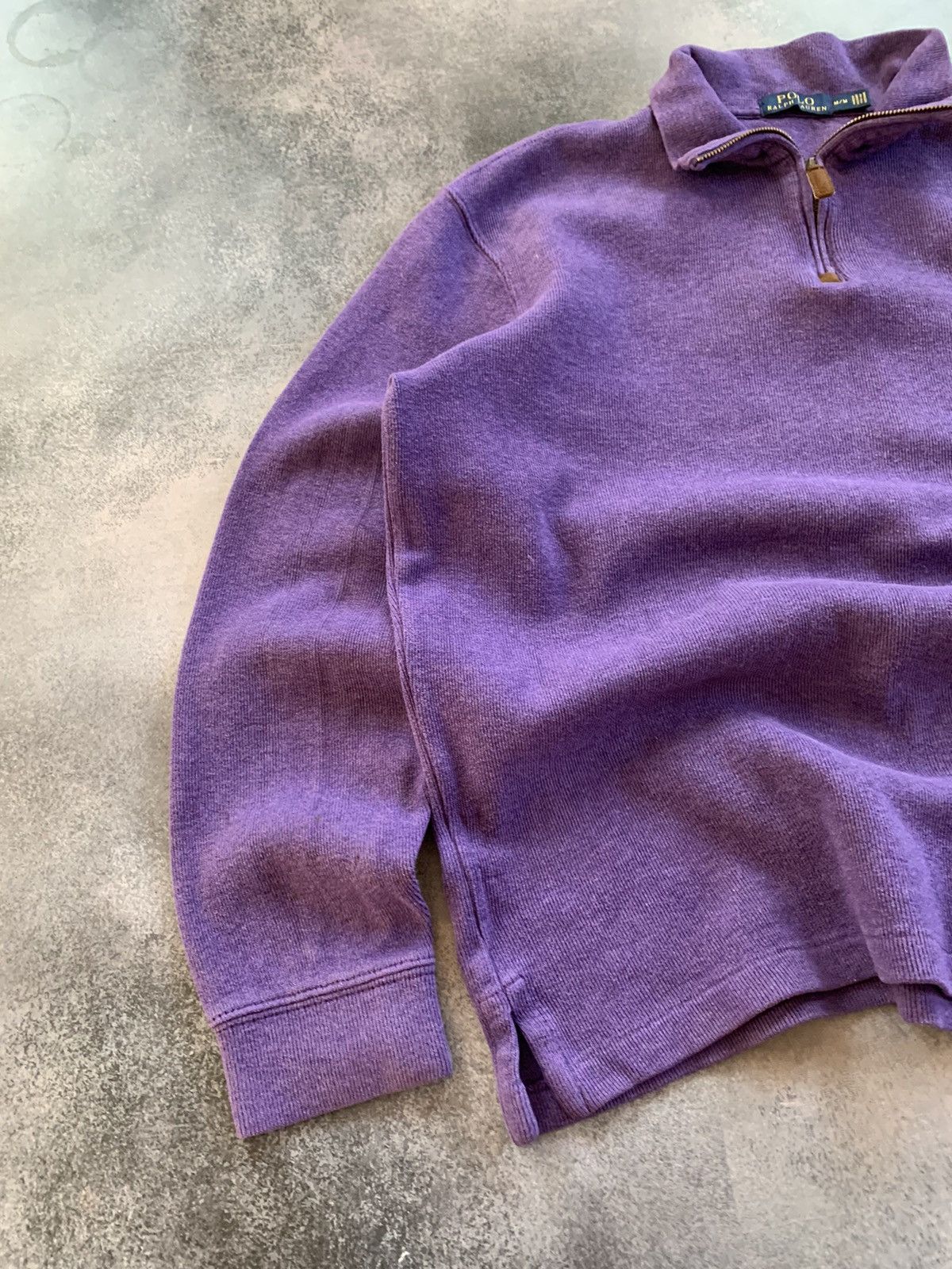 Polo Ralph Lauren × Vintage Vintage Polo Ralph Lauren Zip 1/4 Sweatshirt Old Money Y2K Size US M / EU 48-50 / 2 - 5 Thumbnail