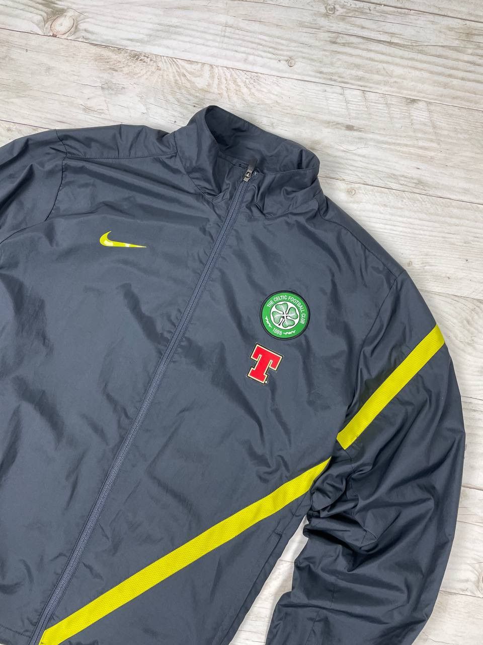 Nike Nike Celtic 2011 2012 Training Track Jacket Football Soccer Size US XXL / EU 58 / 5 - 2 Thumbnail