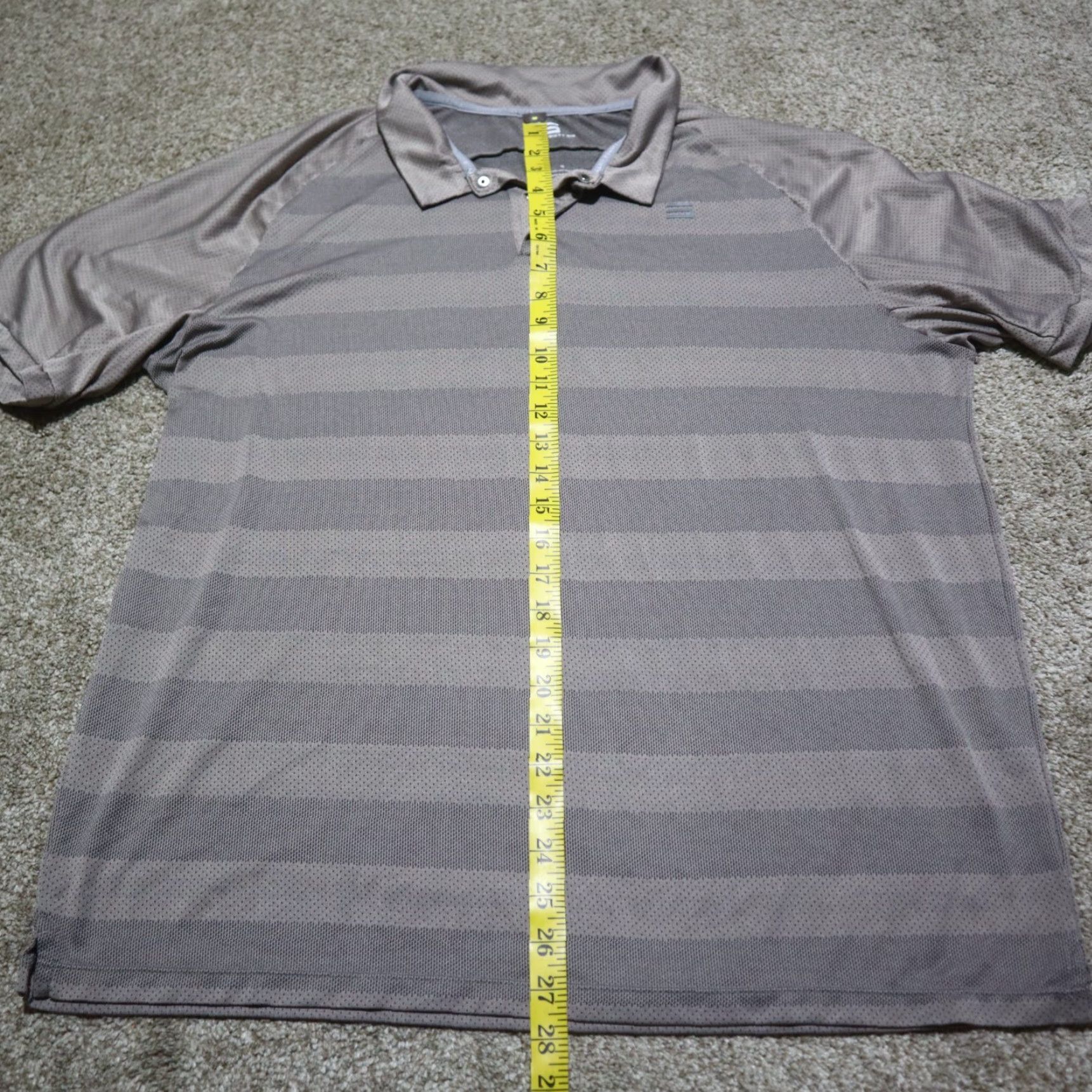 Vintage Three Sixty Six Polo Shirt Mens XL Gray Lightweight Regular Fit Size US XL / EU 56 / 4 - 6 Thumbnail