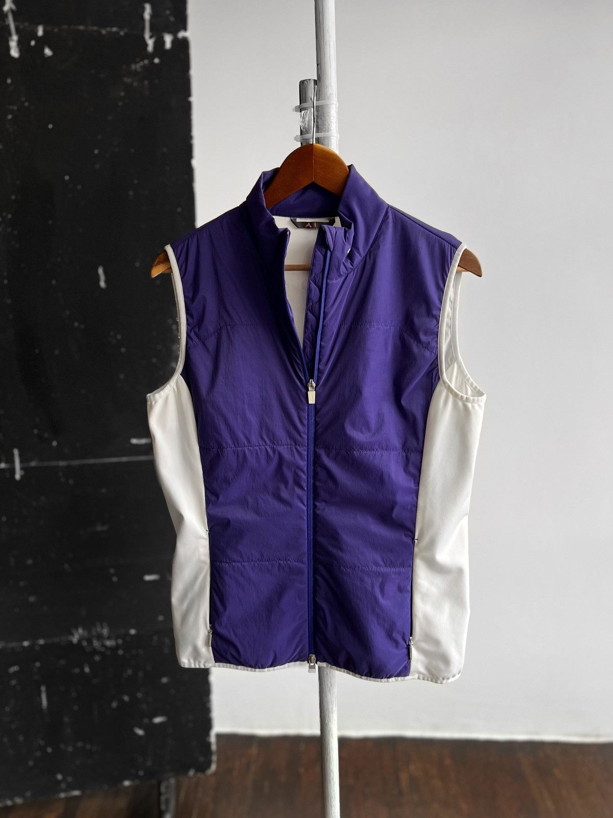 KJUS Kjus Womens Purple White Radiation Zip Gilet Vest RRP $320 Size S / US 4 / IT 40 - 3 Thumbnail