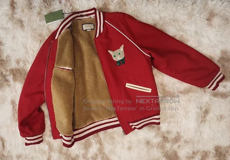 Gucci Gucci Woollen baseball jacket Size US L / EU 52-54 / 3 - 3 Thumbnail