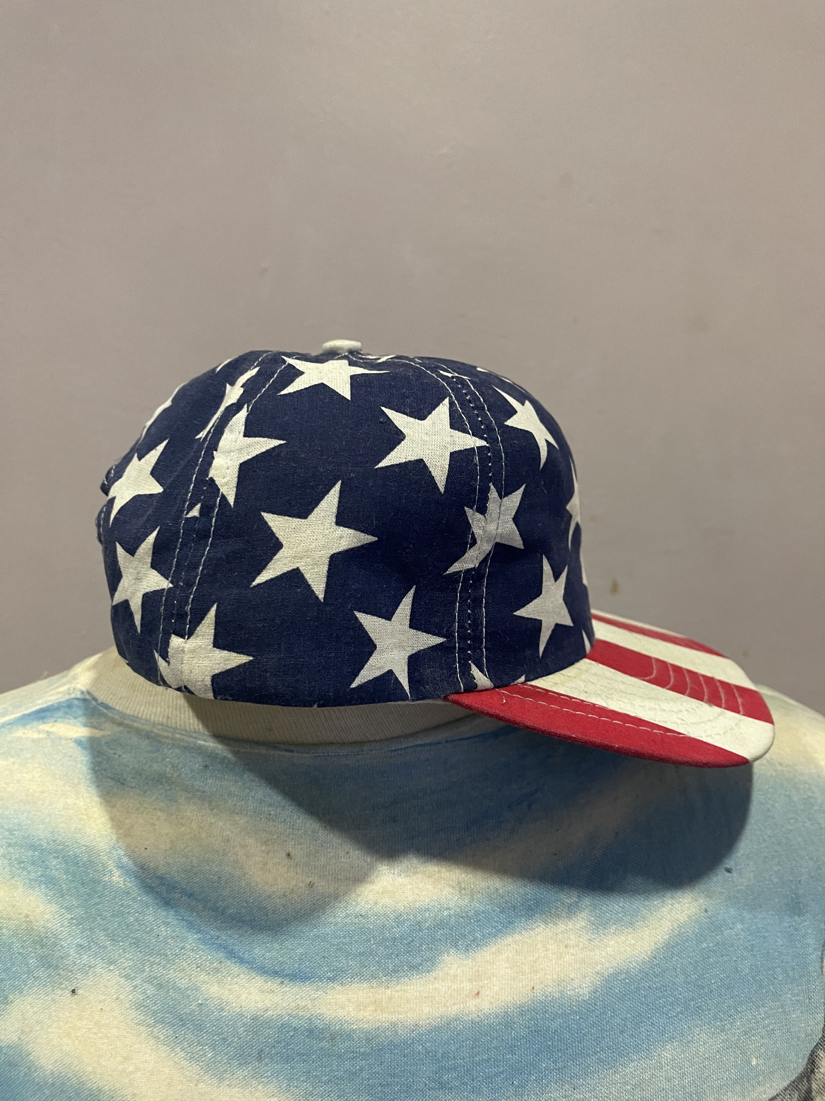 Vintage Vintage 90s Flat America Snapback Hat Cap Size ONE SIZE - 3 Thumbnail