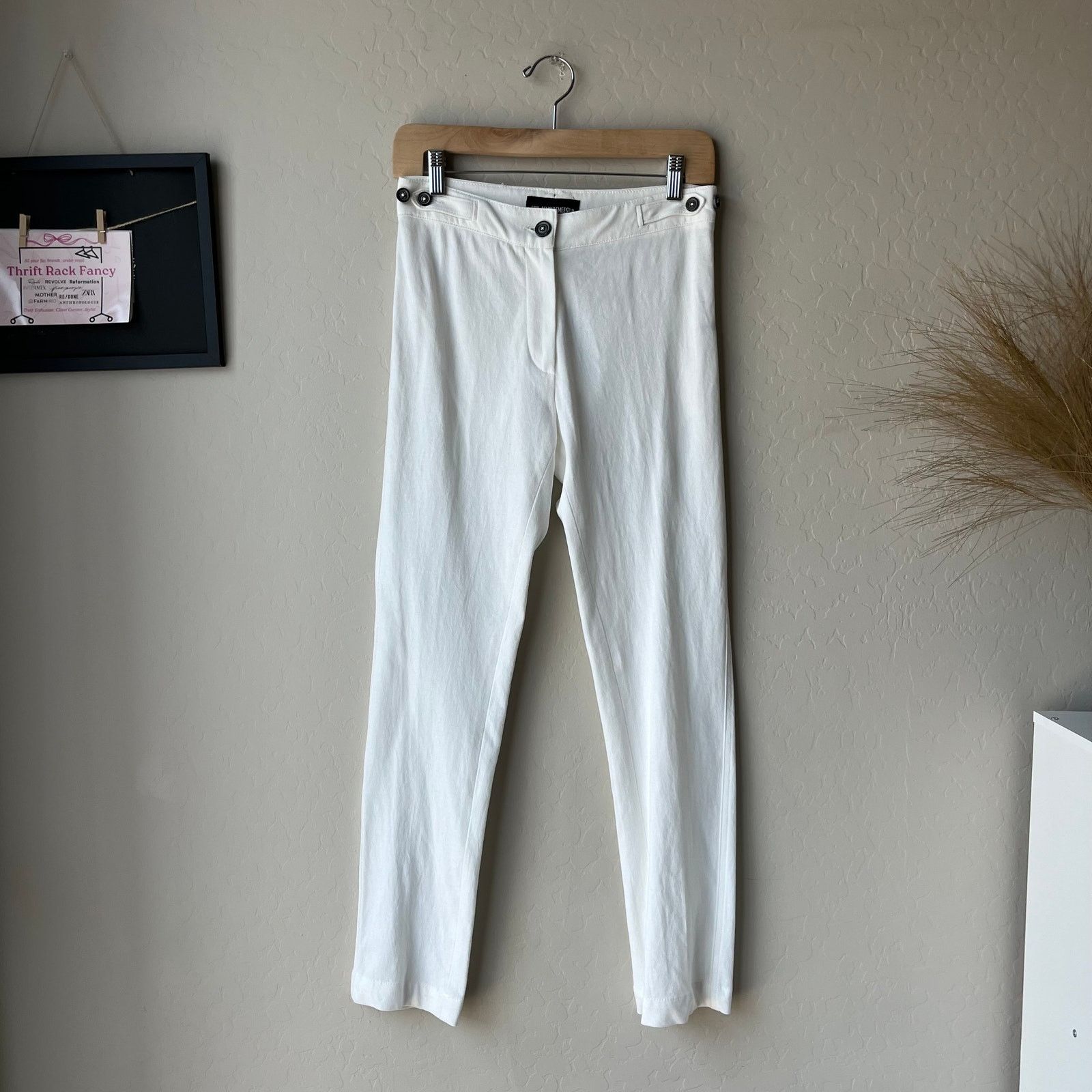 Ann Demeulemeester NWT Ann Demeulemeester Slim Leg Cotton Trouser Pants Size 36 Size 27" / US 4 / IT 40 - 1 Thumbnail