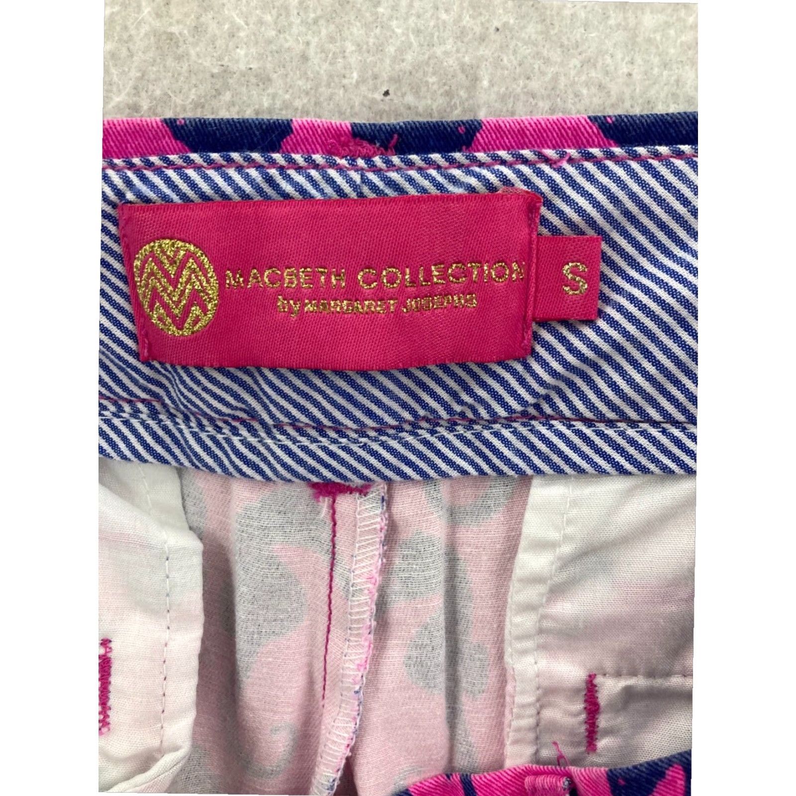 Vintage Macbeth Collection Womens Pink Seahorse Shorts Small Size 28" / US 6 / IT 42 - 7 Thumbnail