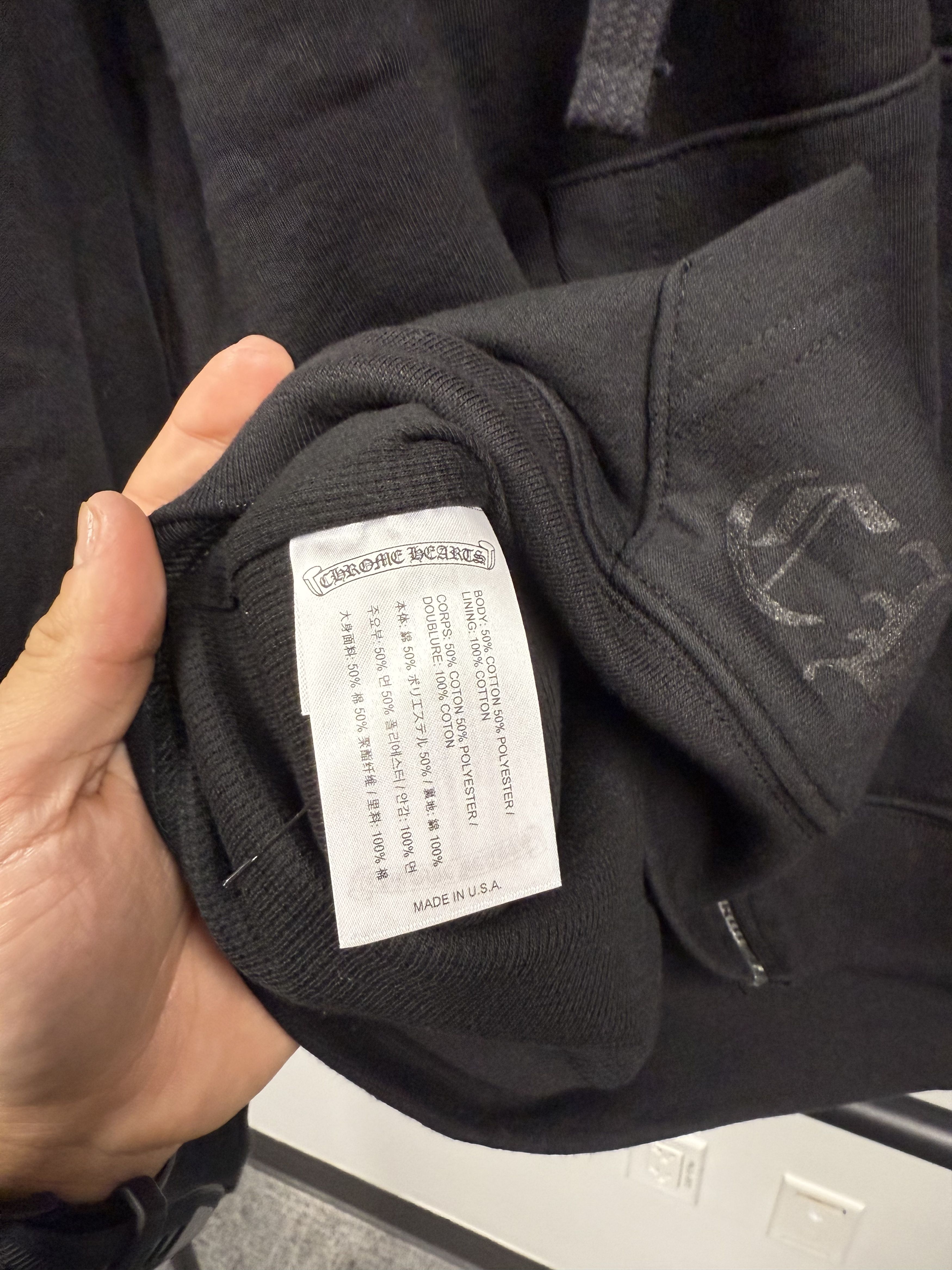 Chrome Hearts Chrome Hearts Thermal Horseshoe Floral Hoodie - M Size M / US 6-8 / IT 42-44 - 7 Thumbnail