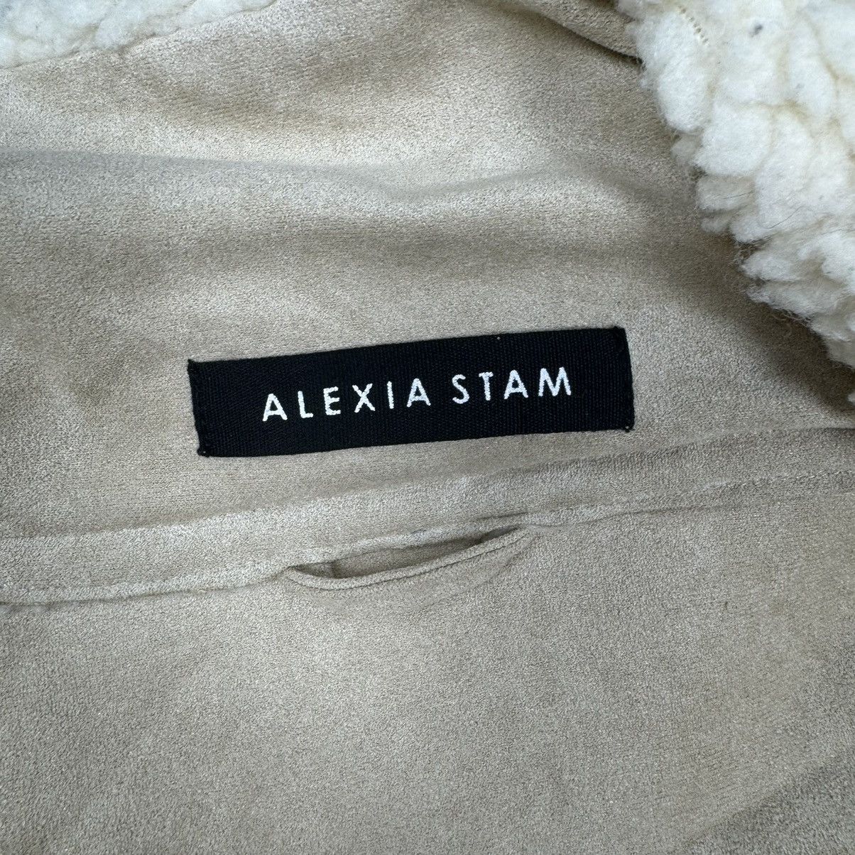 Designer × Japanese Brand 🌟ALEXIA STAM SYNTHETIC LEATHER ZIPPER JACKET Size S / US 4 / IT 40 - 14 Thumbnail