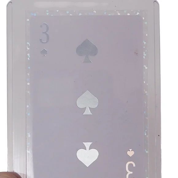 Dior Dior JOY 3 Of Spades Holographic Glitter Playing Card Size ONE SIZE - 4 Thumbnail