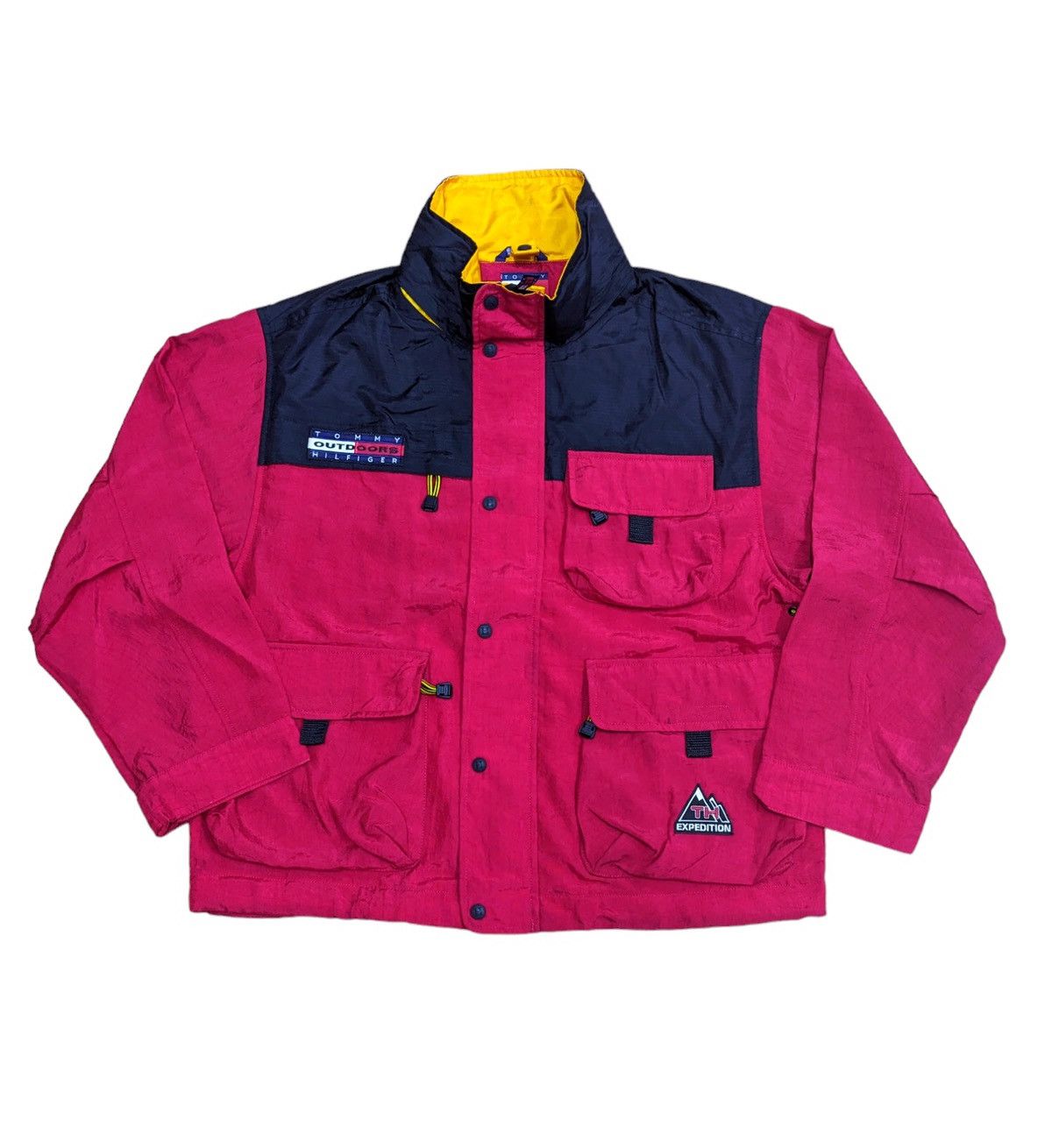 image of VTG Tommy Hilfiger Outdoors Series 2 Jacket in Red, Men's (Size Medium)