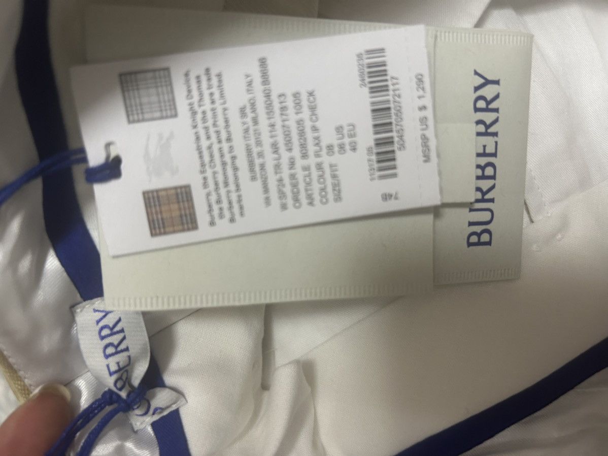 Burberry Burberry Check Pleated Kilt Silk Beautiful Pink Yellow Size Size 27" / US 4 / IT 40 - 5 Thumbnail