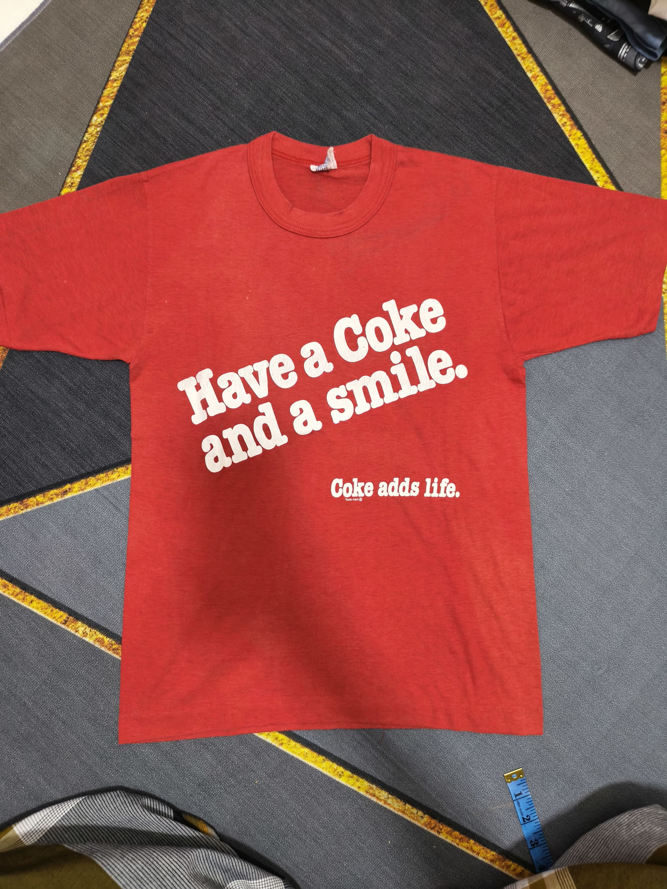 Other Vintage 70s Coca-Cola “Have a Coke and a Smile” Tee Size US S / EU 44-46 / 1 - 1 Thumbnail