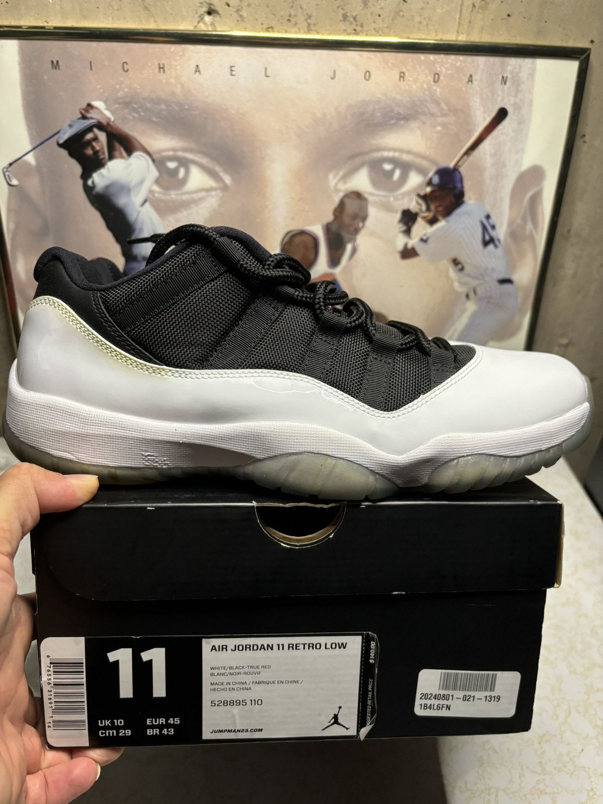 Jordan Brand Air Jordan 11 Retro Low Tuxedo 2013 Size US 11 / EU 44 - 1 Thumbnail
