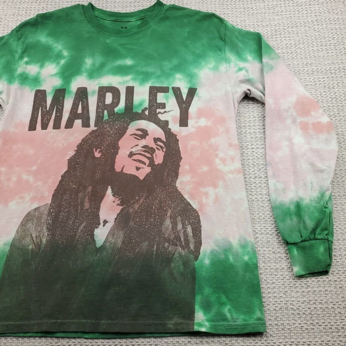 Vintage **Zion Band Music Bob Marley T-Shirt Adult Small Long Sleeve Tie-Dye** User: Zion Band Music Bob Marley T-Shirt Adult Small Long Sleeve Tie-Dye Size US S / EU 44-46 / 1 - 3 Thumbnail
