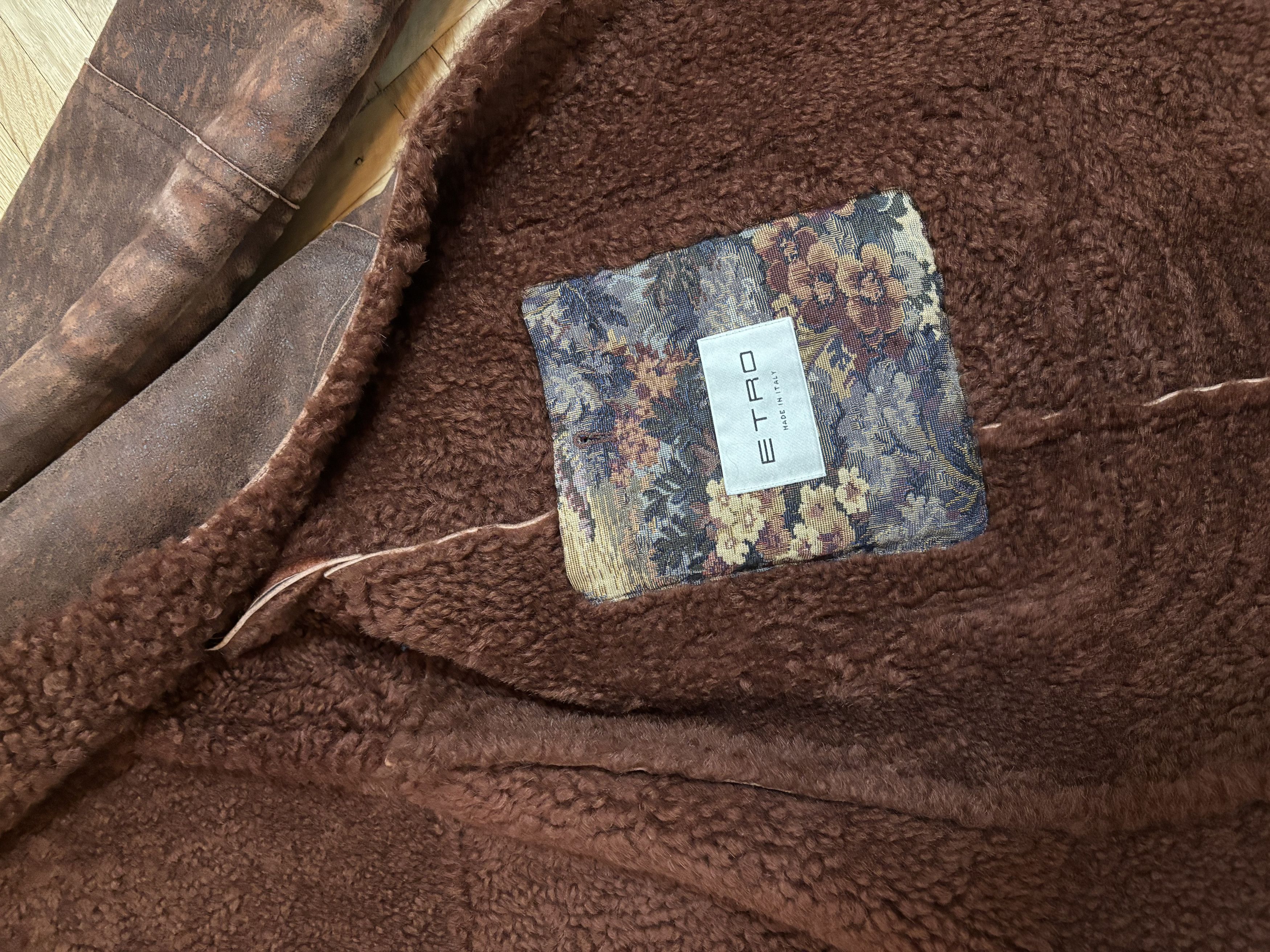 Etro Very Rare Runway Lambskin Shearling Coat from Etro Size US M / EU 48-50 / 2 - 6 Thumbnail